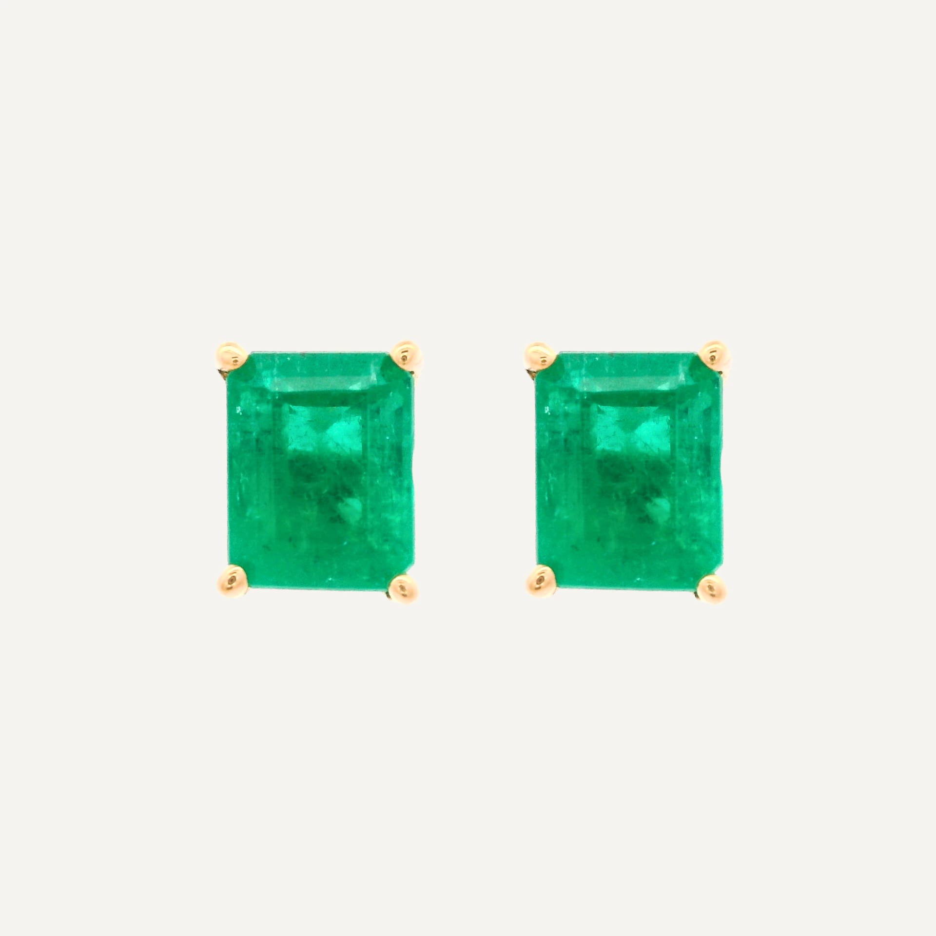 Arete rectangular uñas - imagen 1
