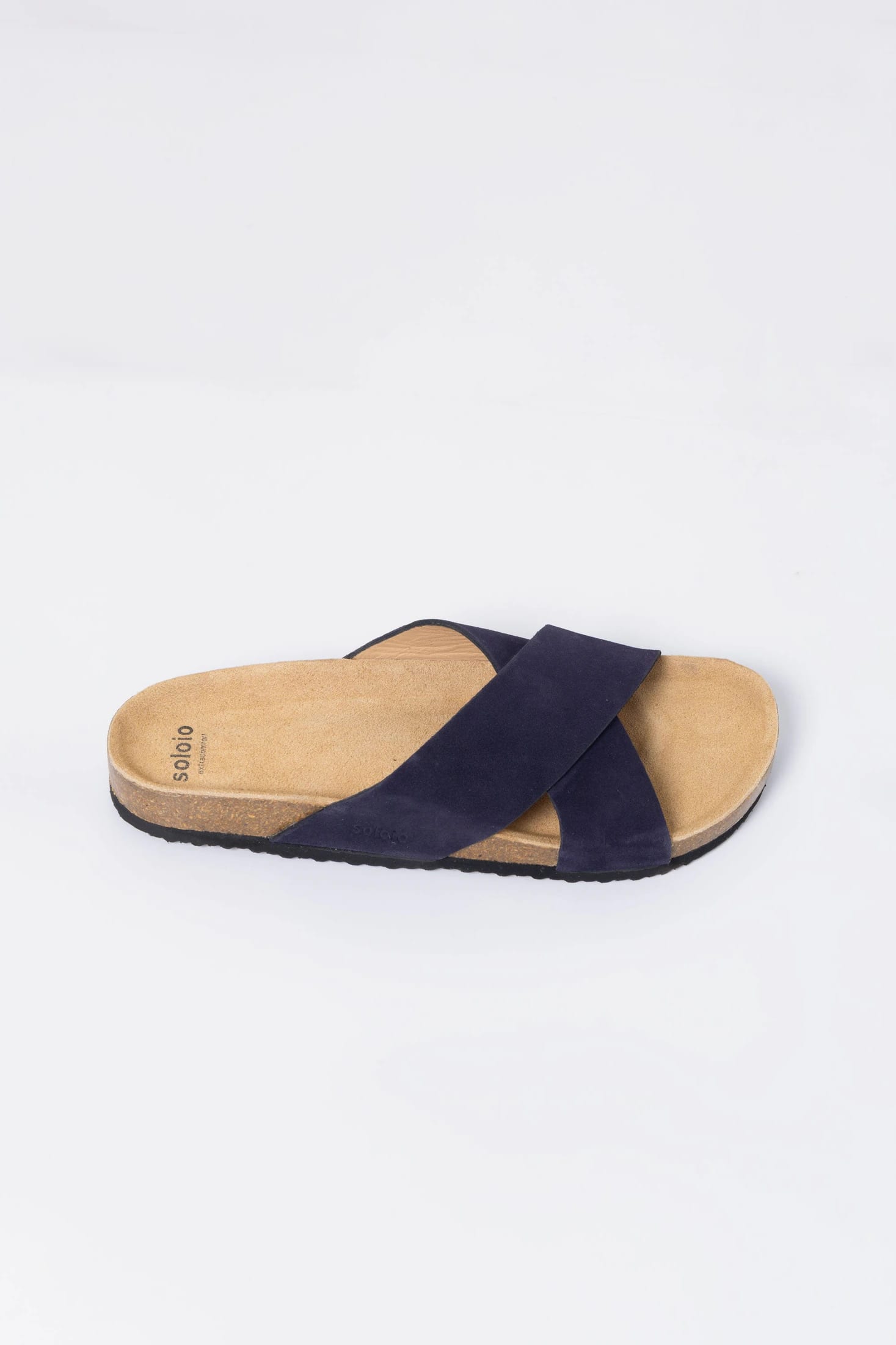 Men's crossed navy sandal - imagen 3