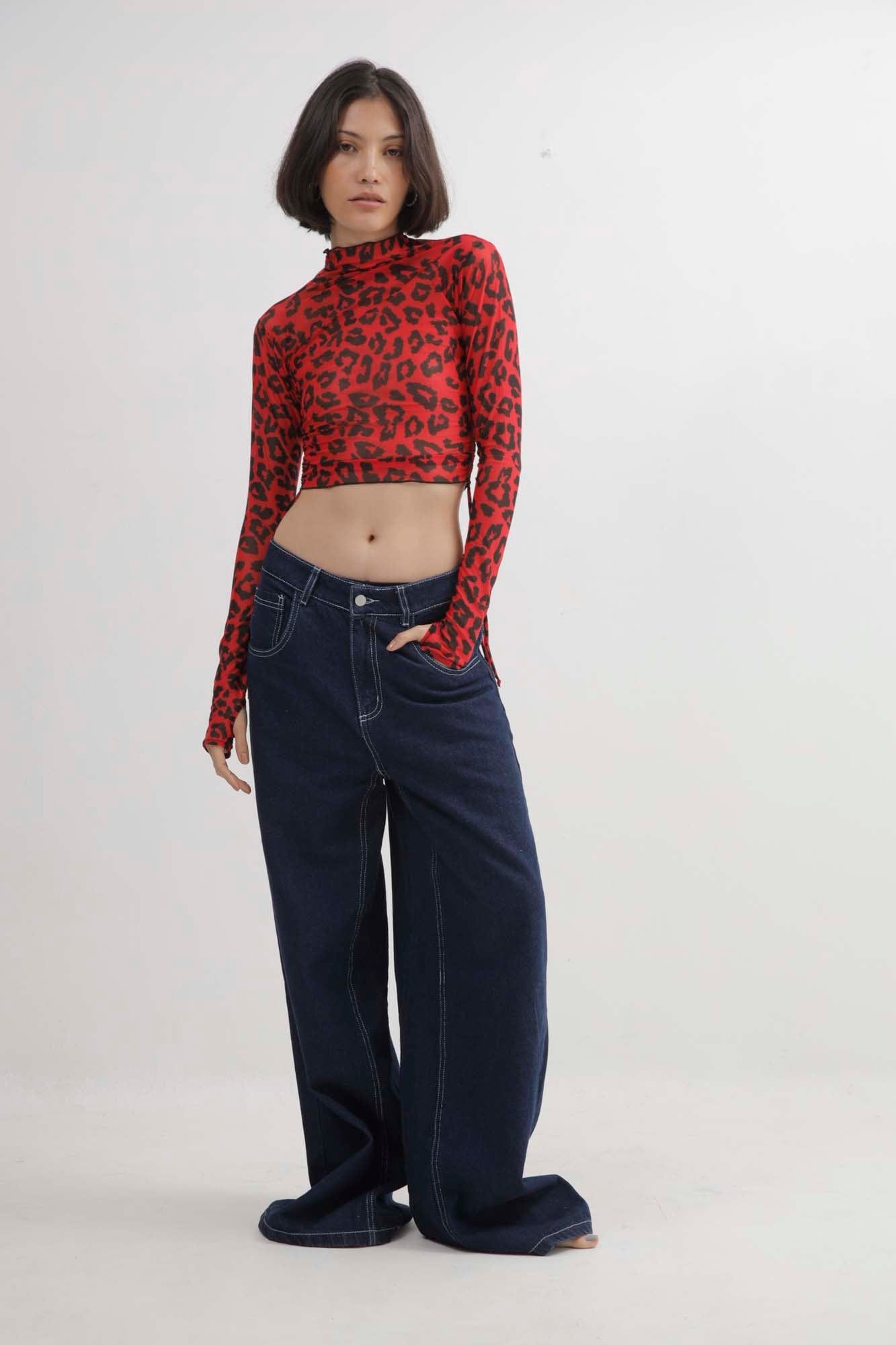 JANE LEOPARD MESH - imagen 3