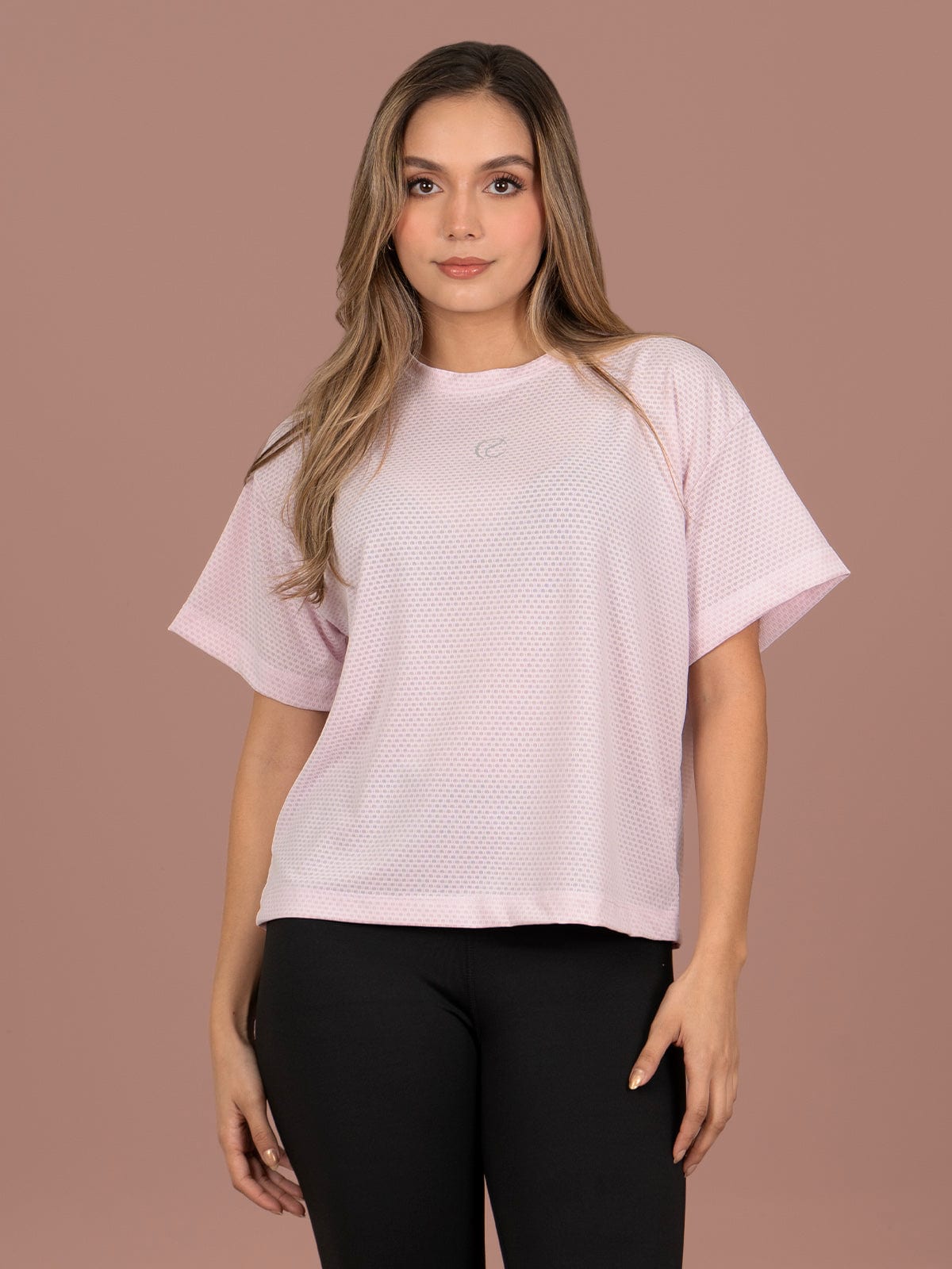 camiseta tulum panal pink - imagen 1