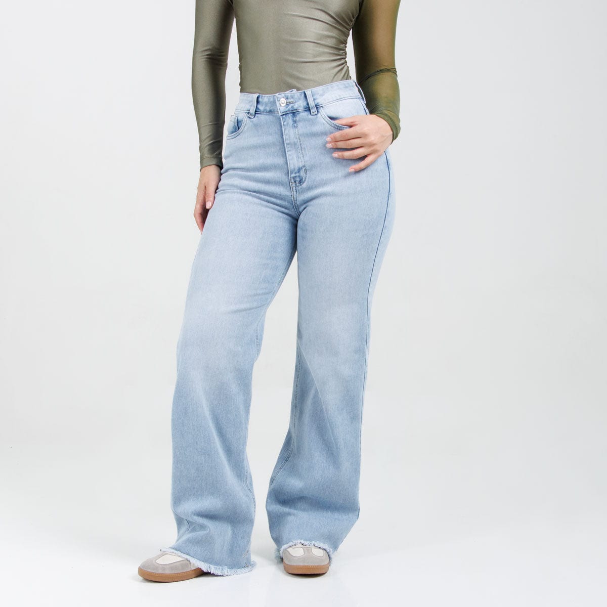 Jean Axspen Wide Leg Ax-3132 Licrado - imagen 1