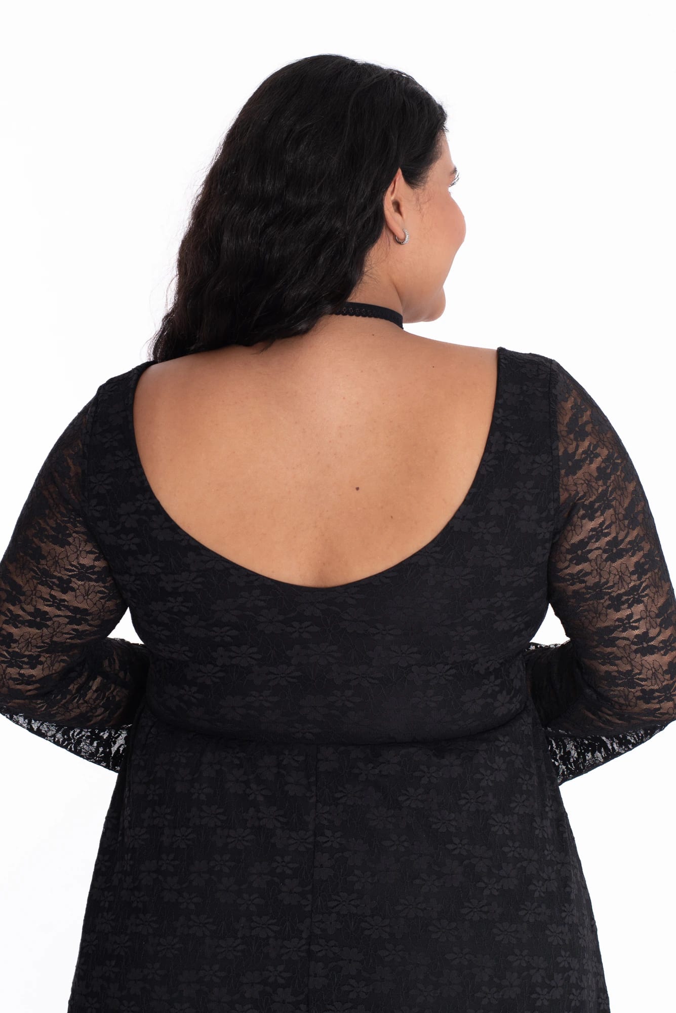 Vestido Florencia Negro - imagen 7