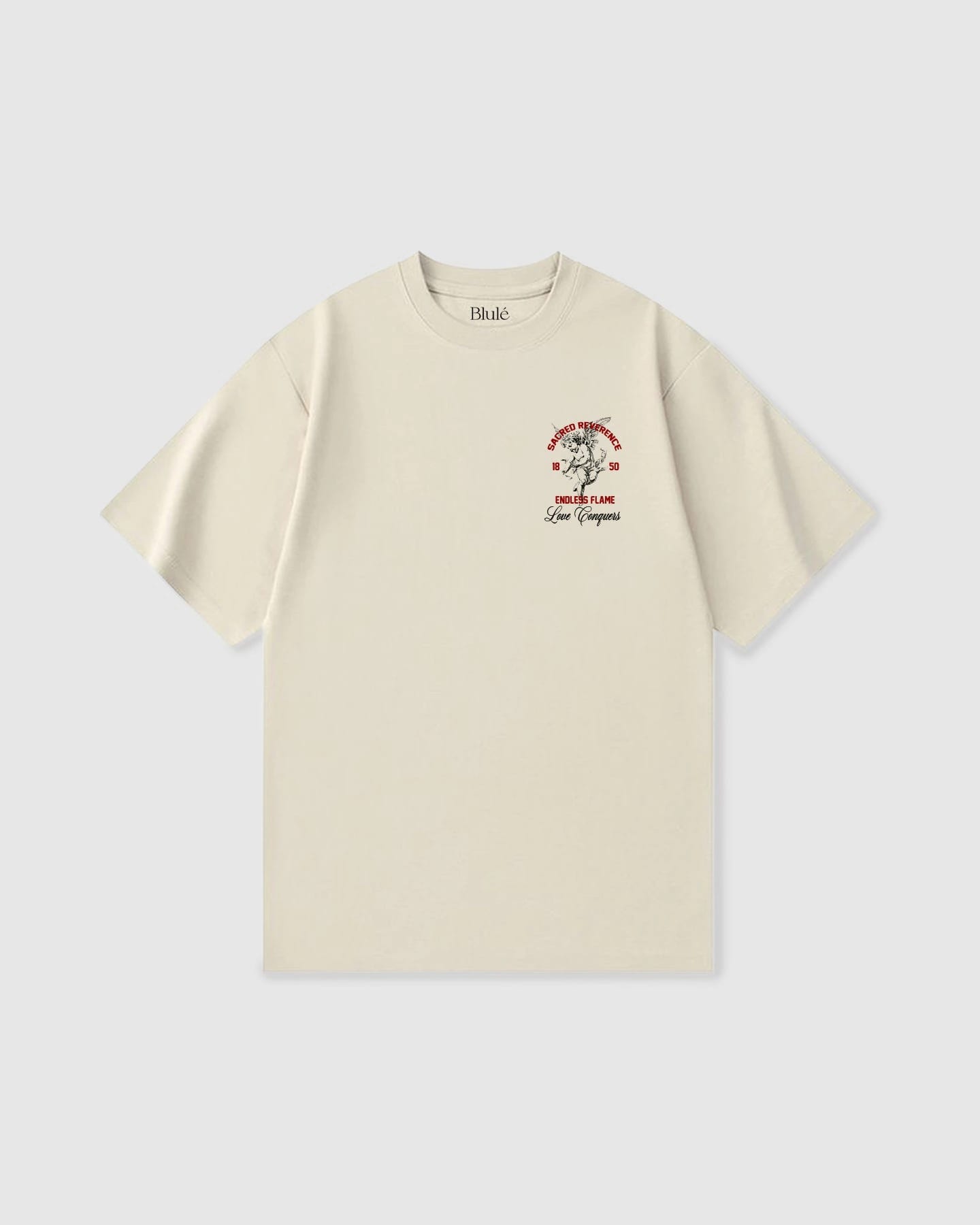 Oversized T Shirt Reverence Black Vanilla - imagen 2