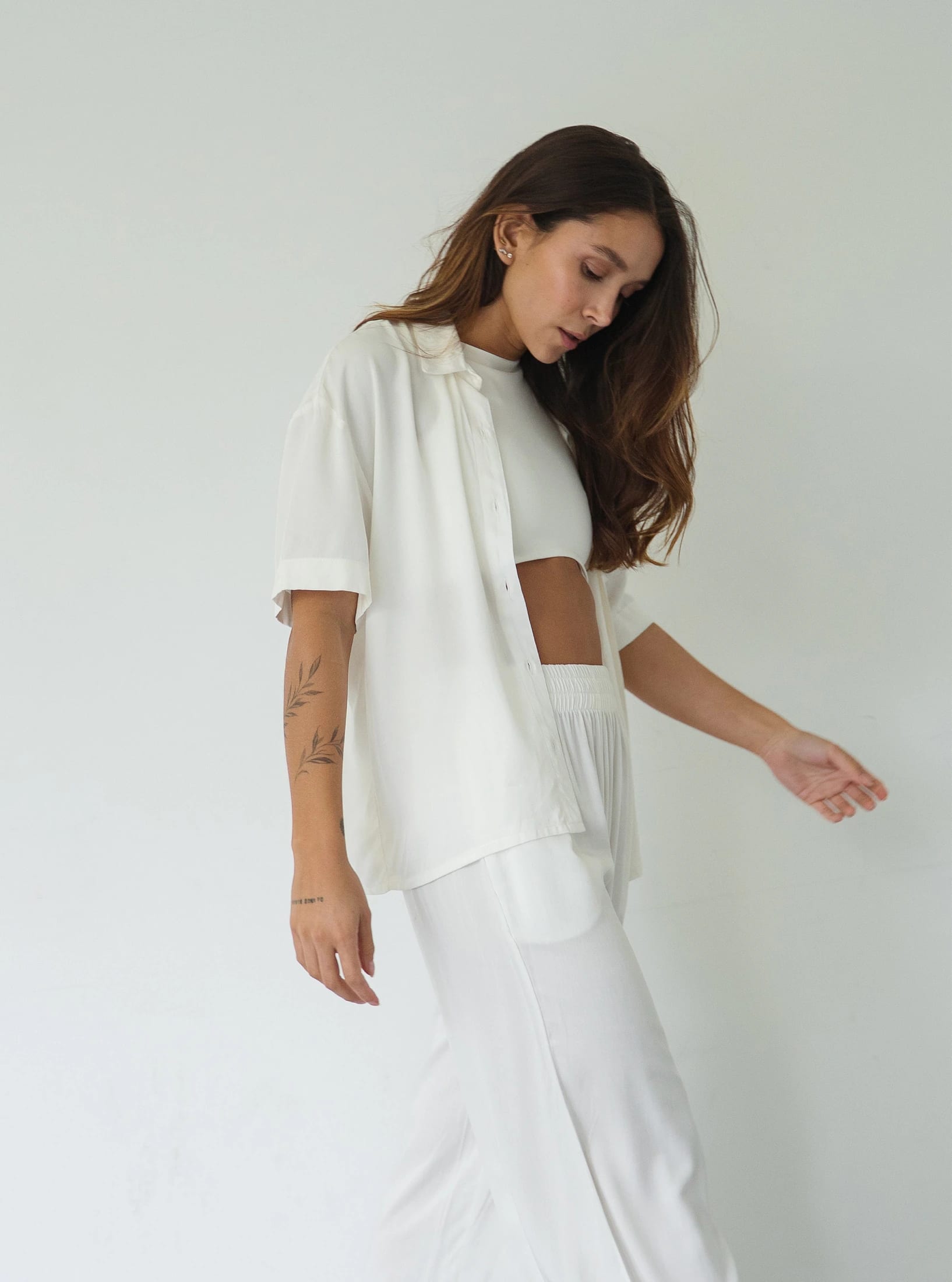 Set Breezy Creamy Palazzo - imagen 9