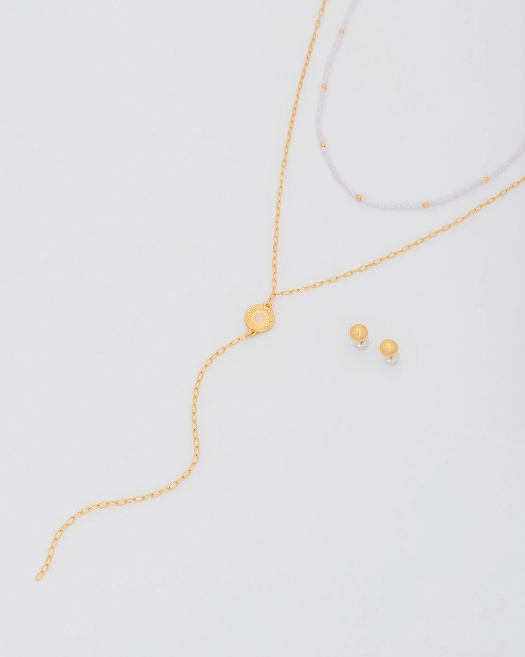 Set X2 Collares Mandala + Aretes - imagen 1