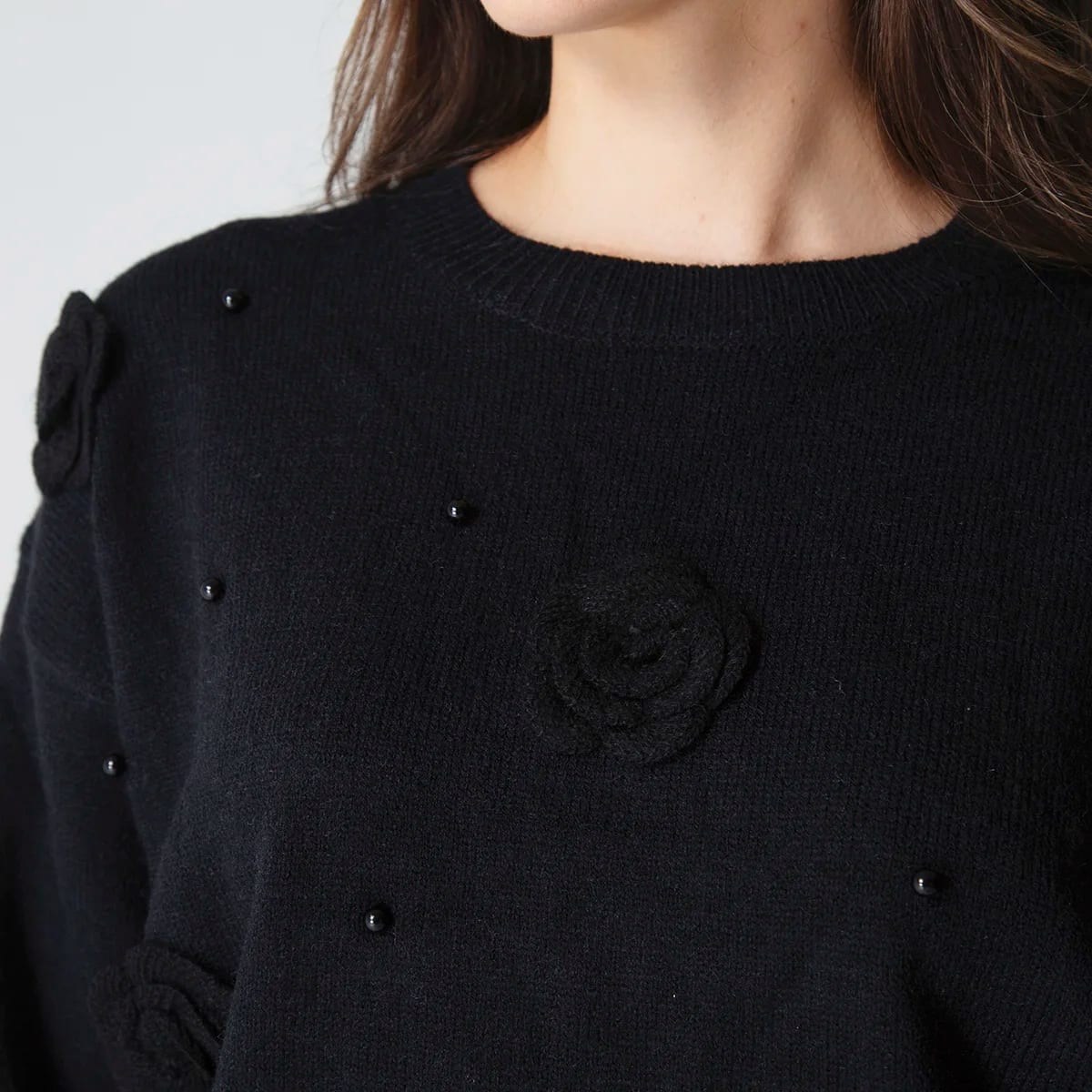 Buzo Hilo Cuello Redondo Flowers - imagen 6