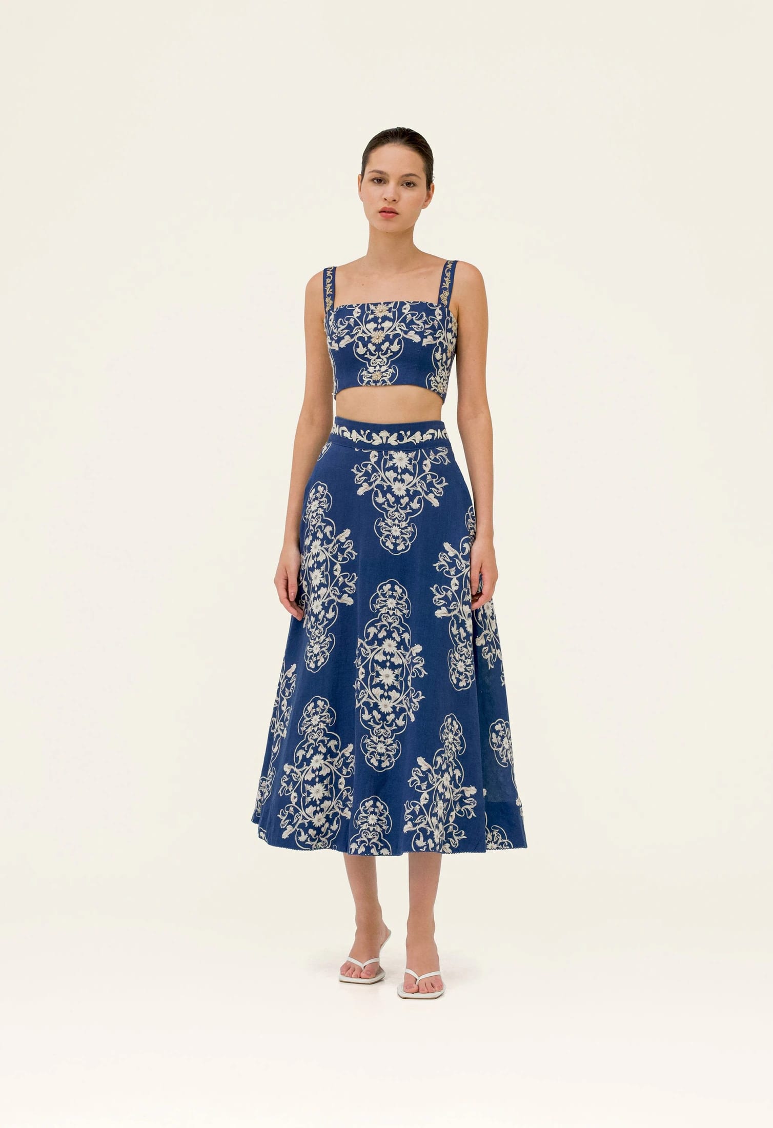 Bergamota Ribbons Maxi Skirt - imagen 2