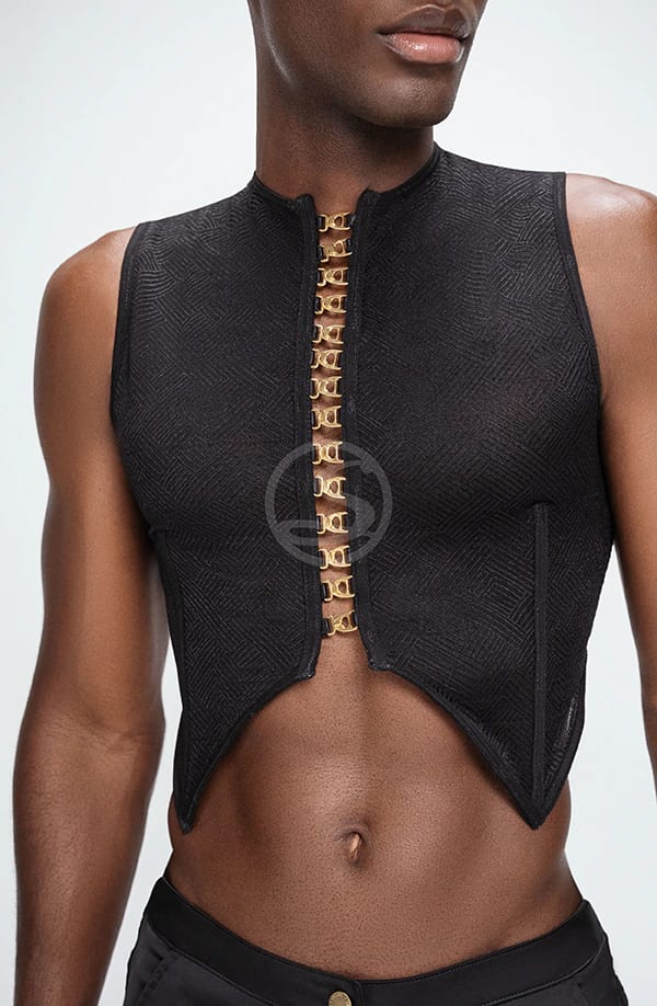 Corsé Espíritu Negro Santísimas Men Ref. S-585 - imagen 3