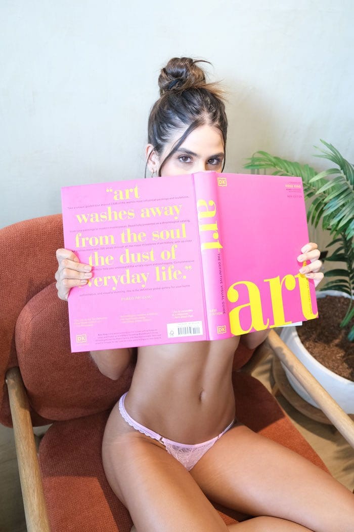 Panty en Encaje - Rosa Chicle - imagen 2