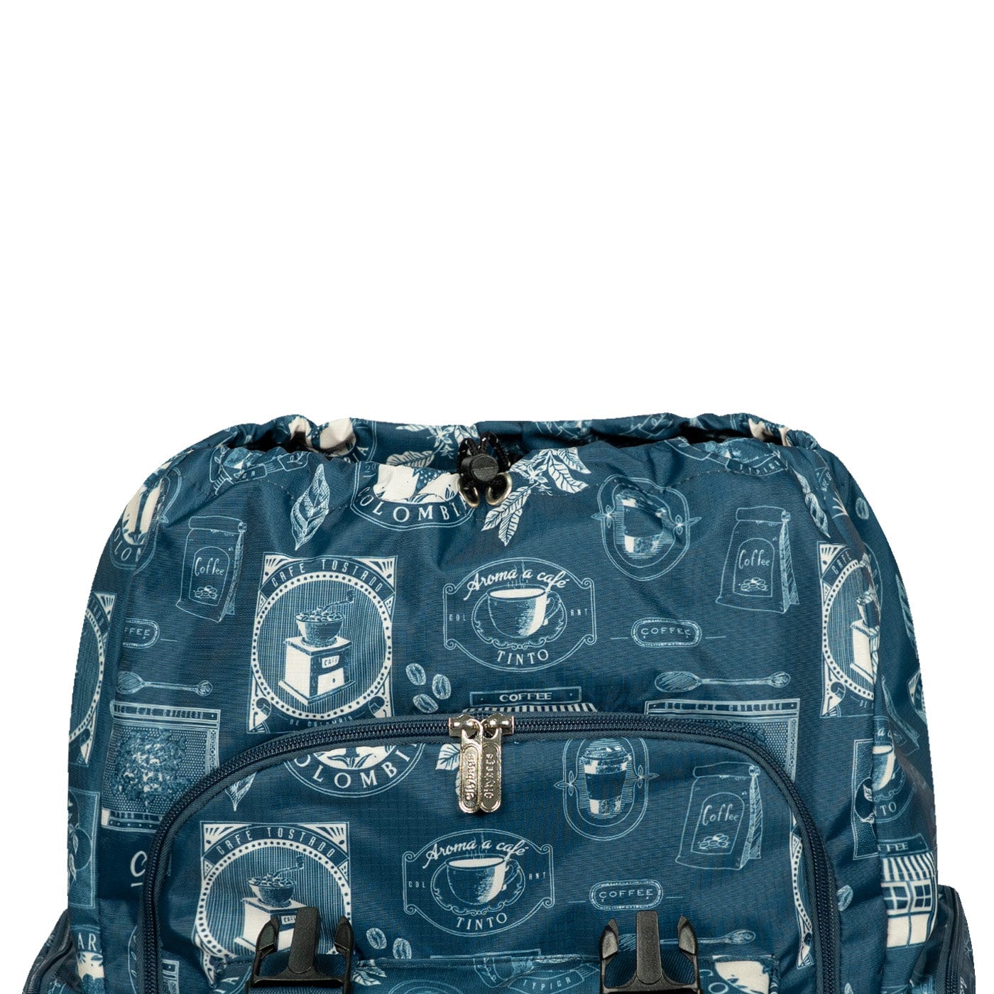 Morral Mochilero Pequeno  ULTRA Estampado Cafetero Citybags Multicolor - imagen 9