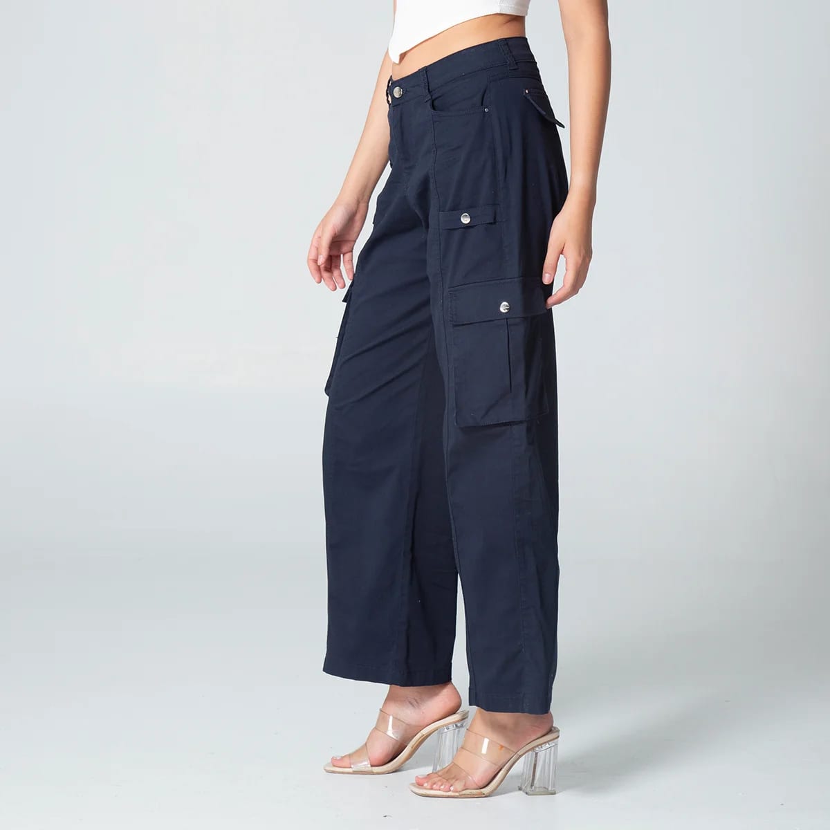 Pantalon Dril Wide Leg Solid - imagen 3
