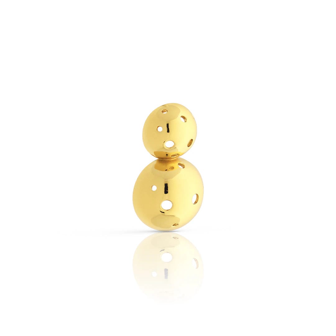 SET BROCHE NABU SILVER + GOLD - imagen 2