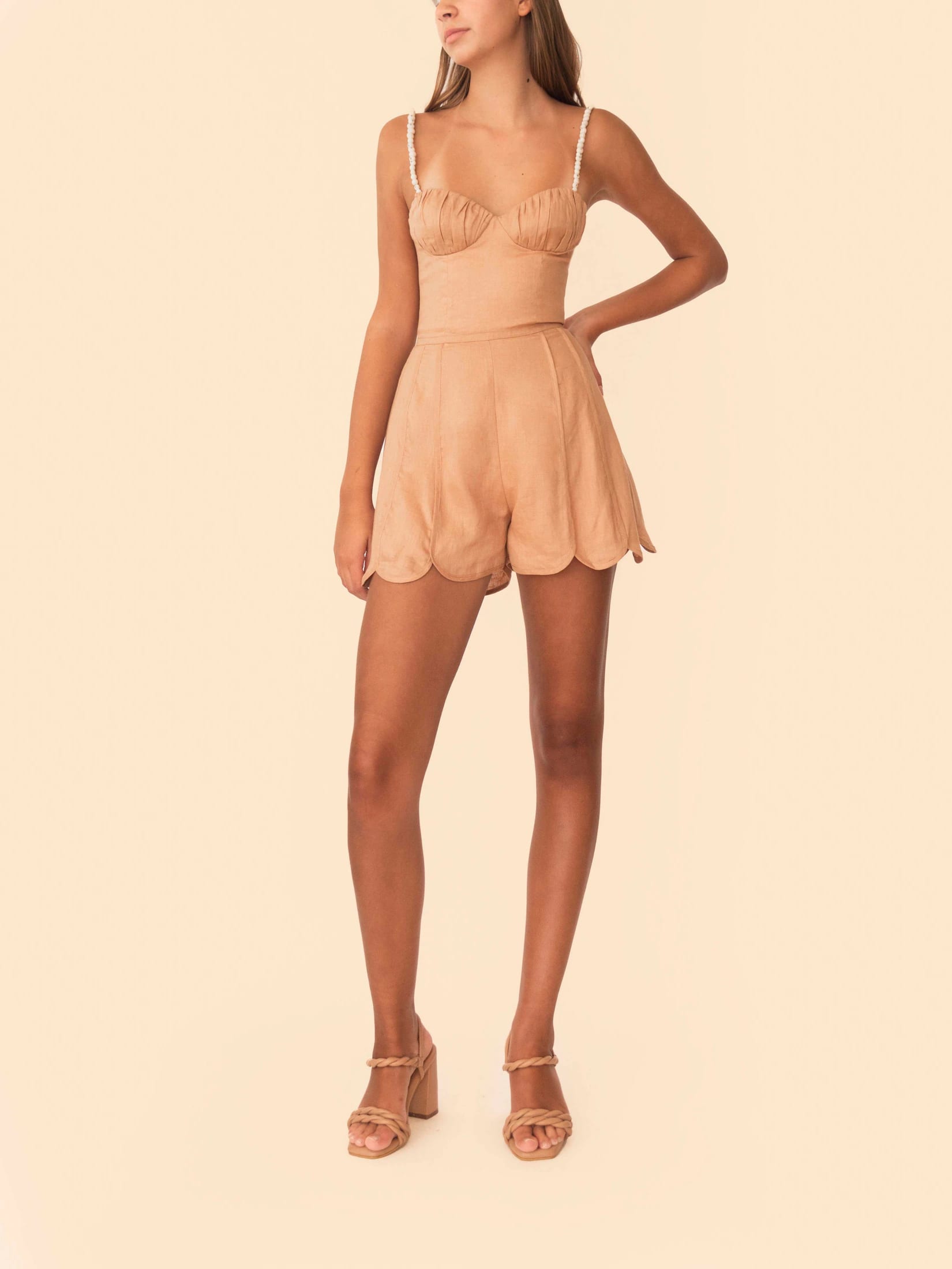 CORAL ROMPER ALMOND - imagen 2