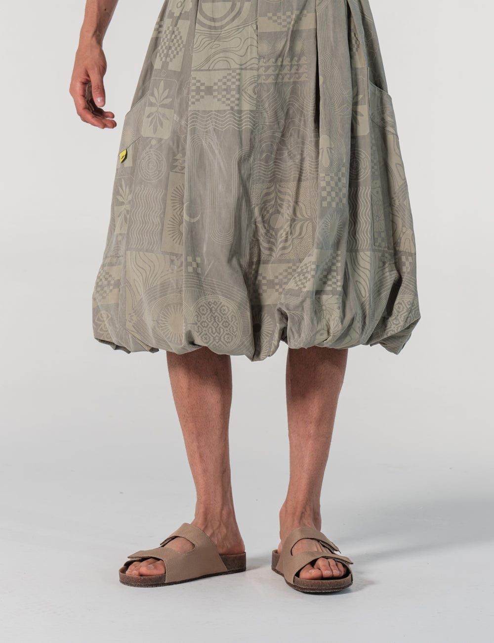 Falda Bombacha Ser Oliva Unisex - imagen 3