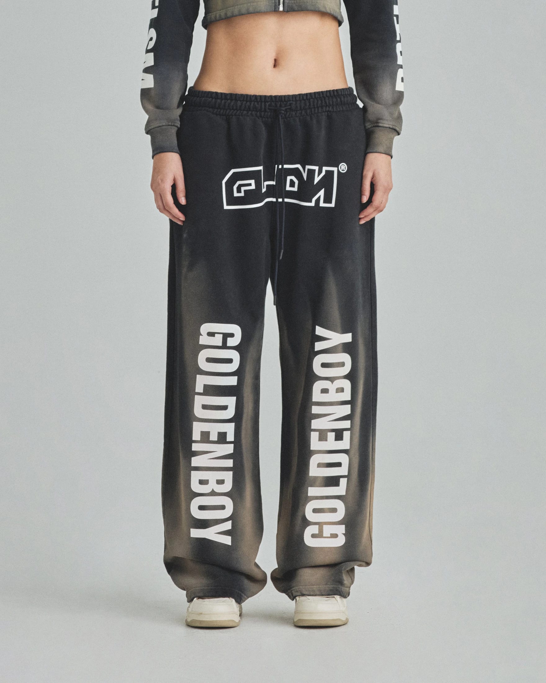Spring Pray 4 Love Straight Pants Sandblast Gray Flame - imagen 7