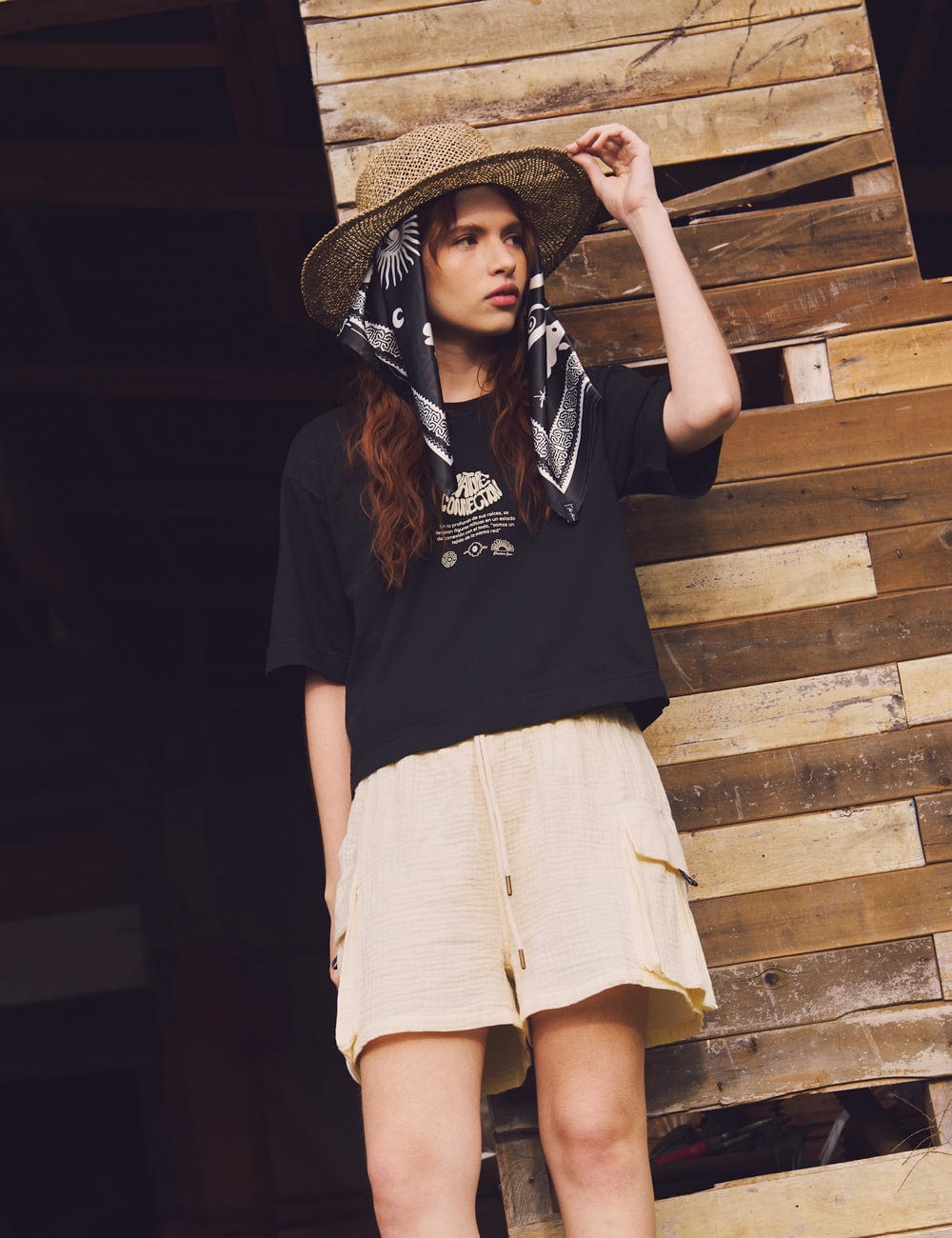 Pañoleta  Noche  negro Unisex - imagen 15