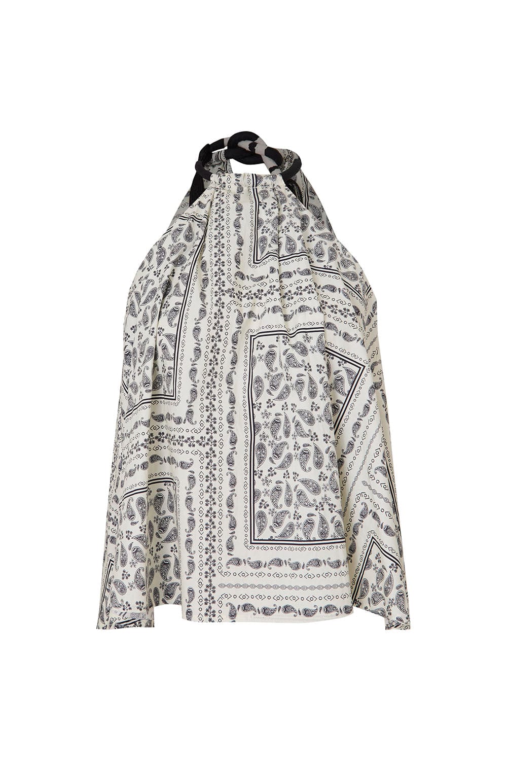 Blusa baia print negro natural - imagen 2