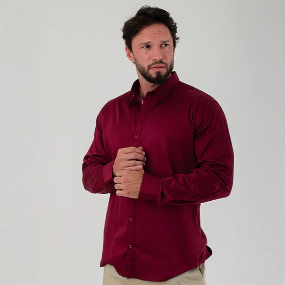 CAMISA ML 100% ALGODON HOMBRE - imagen 12