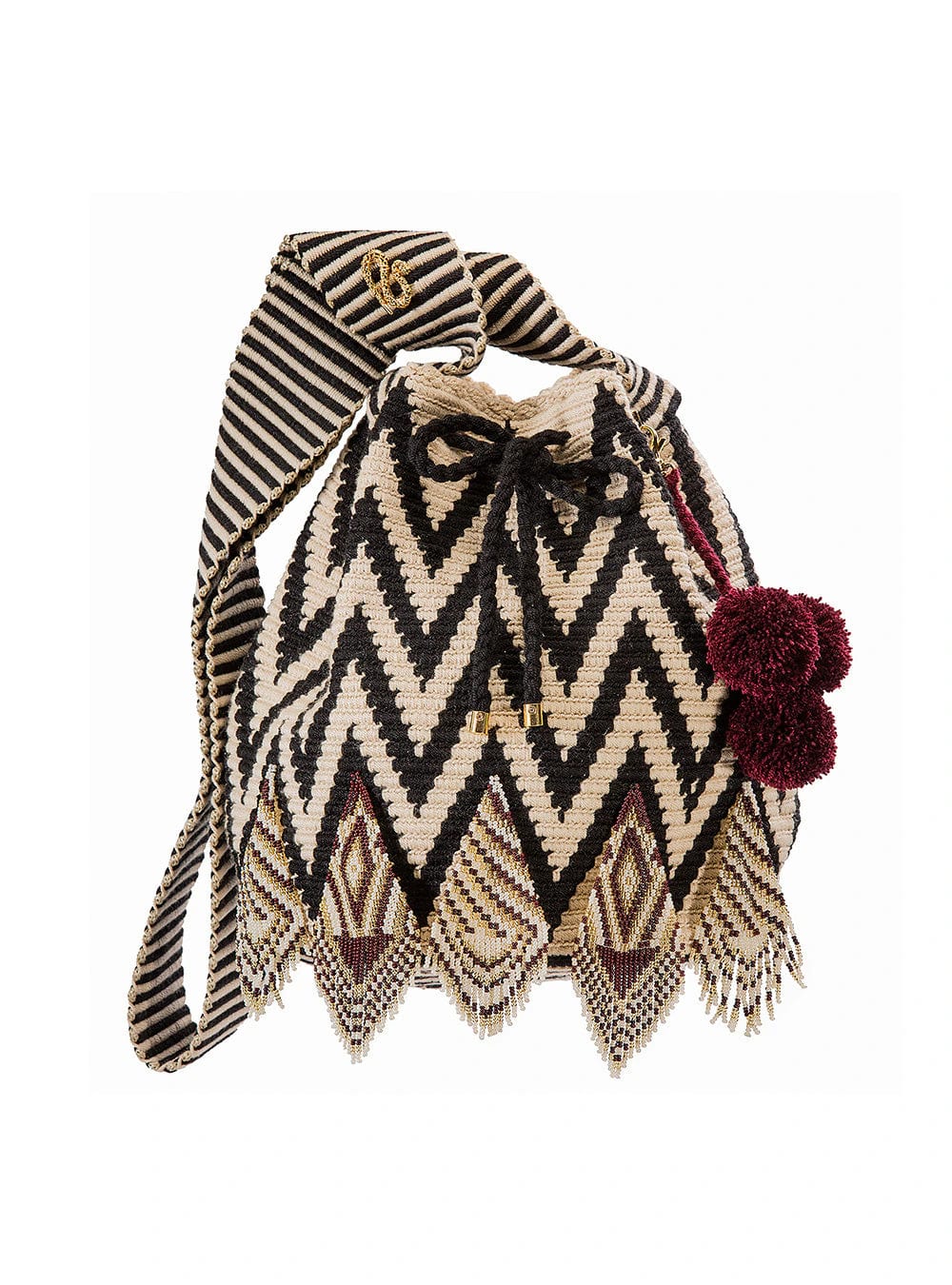Mochila Wayuu Karmatra Rura Triangle - imagen 5