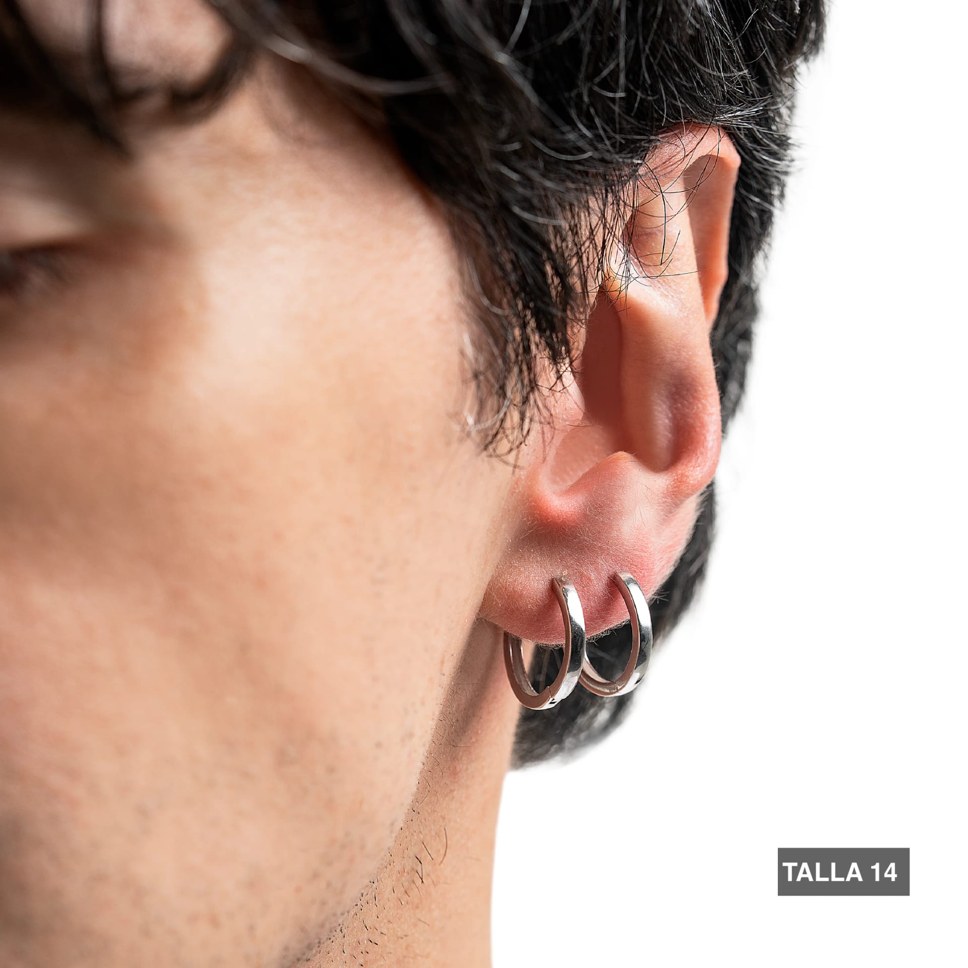 P1 | ARETES EN PLATA LEY 925 - imagen 4