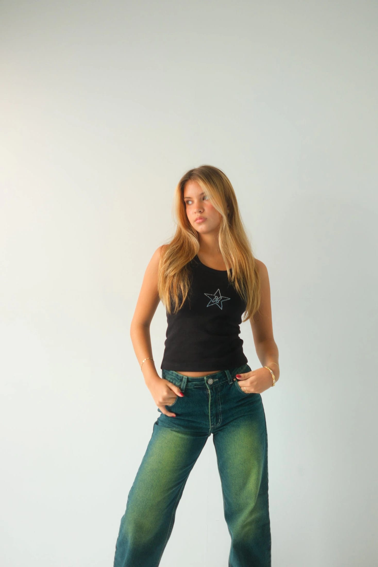 Double Star Green Jeans - imagen 2