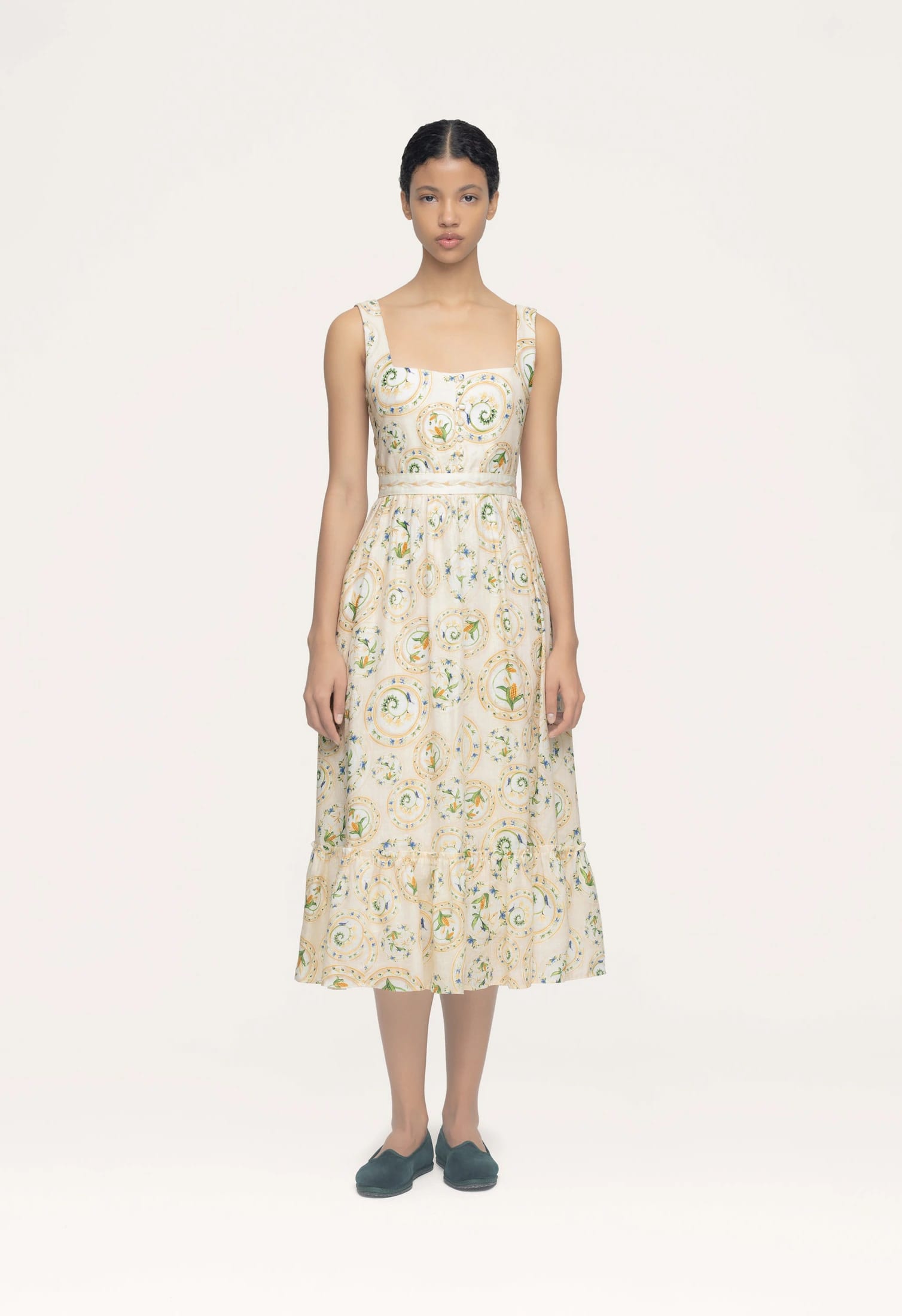 Melon Menaje Midi Dress - imagen 1