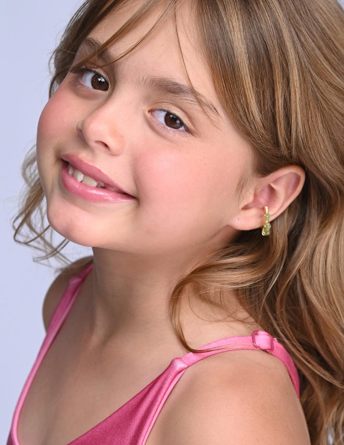 Ear Cuff Eria Lime Green - imagen 2