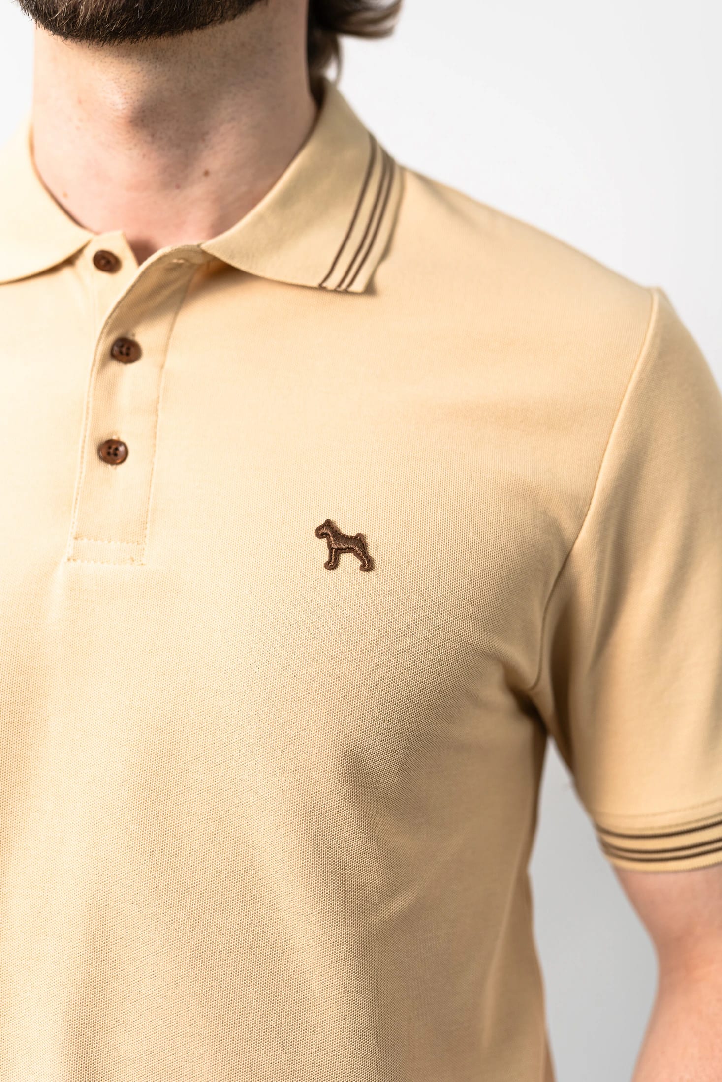 Polo Básica Crema - imagen 2