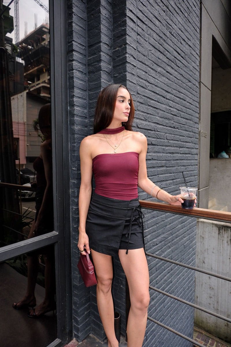 Falda short Iconic - Negro - imagen 9