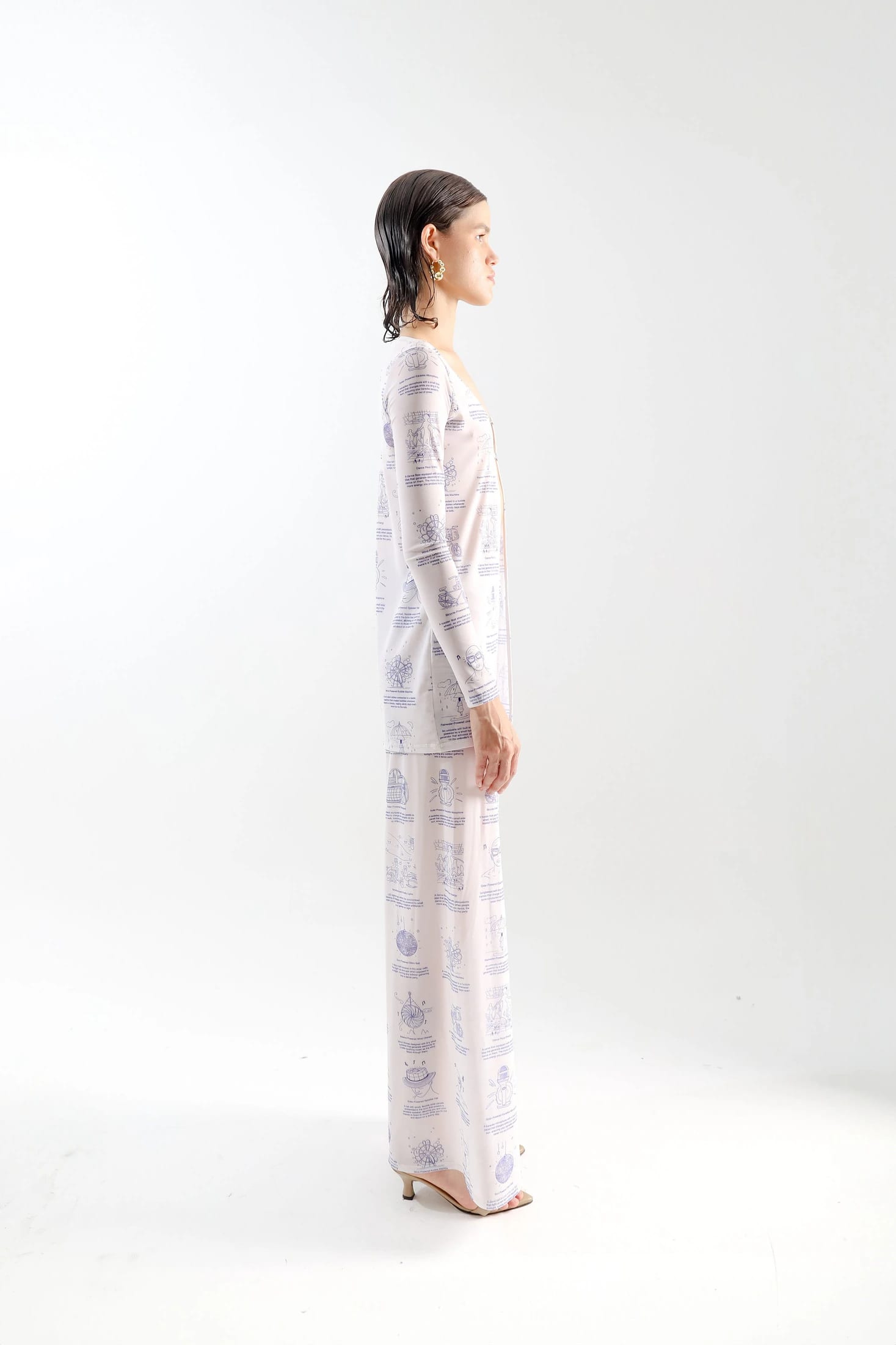 'Patents' Mesh Pants - imagen 4