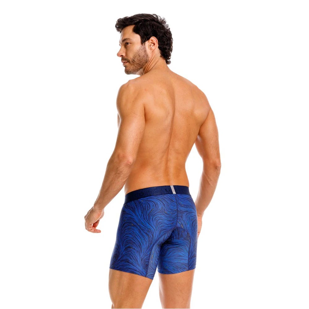 BOXER MEDIO ONDULANTE AZUL - imagen 6