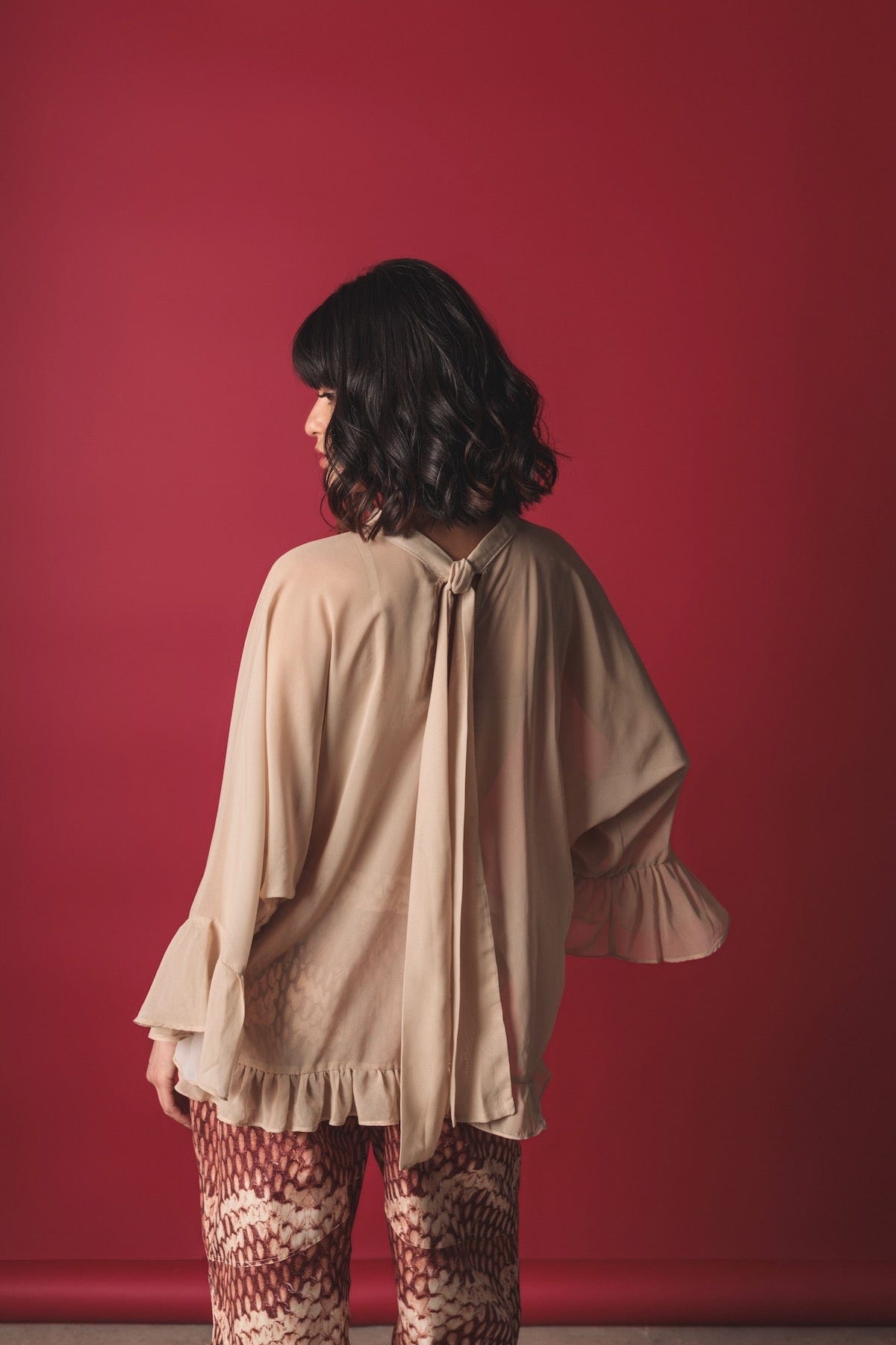 Mariposa Blouse | Buttercream - imagen 2