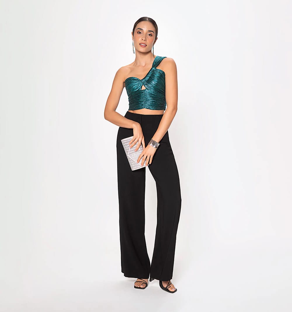 Blusa un solo hombro - imagen 5