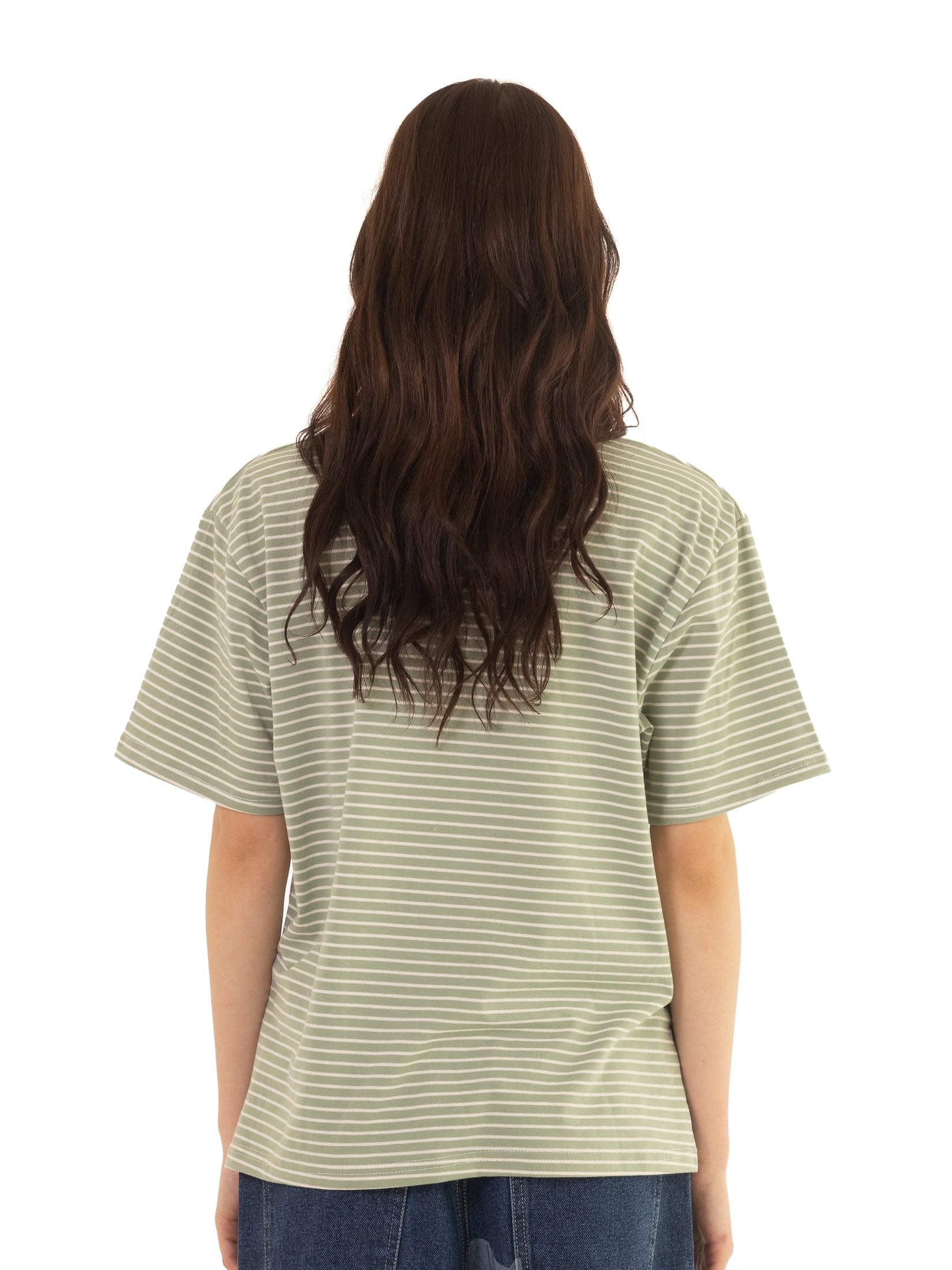Camiseta Rayas Horizontales Verde - imagen 3