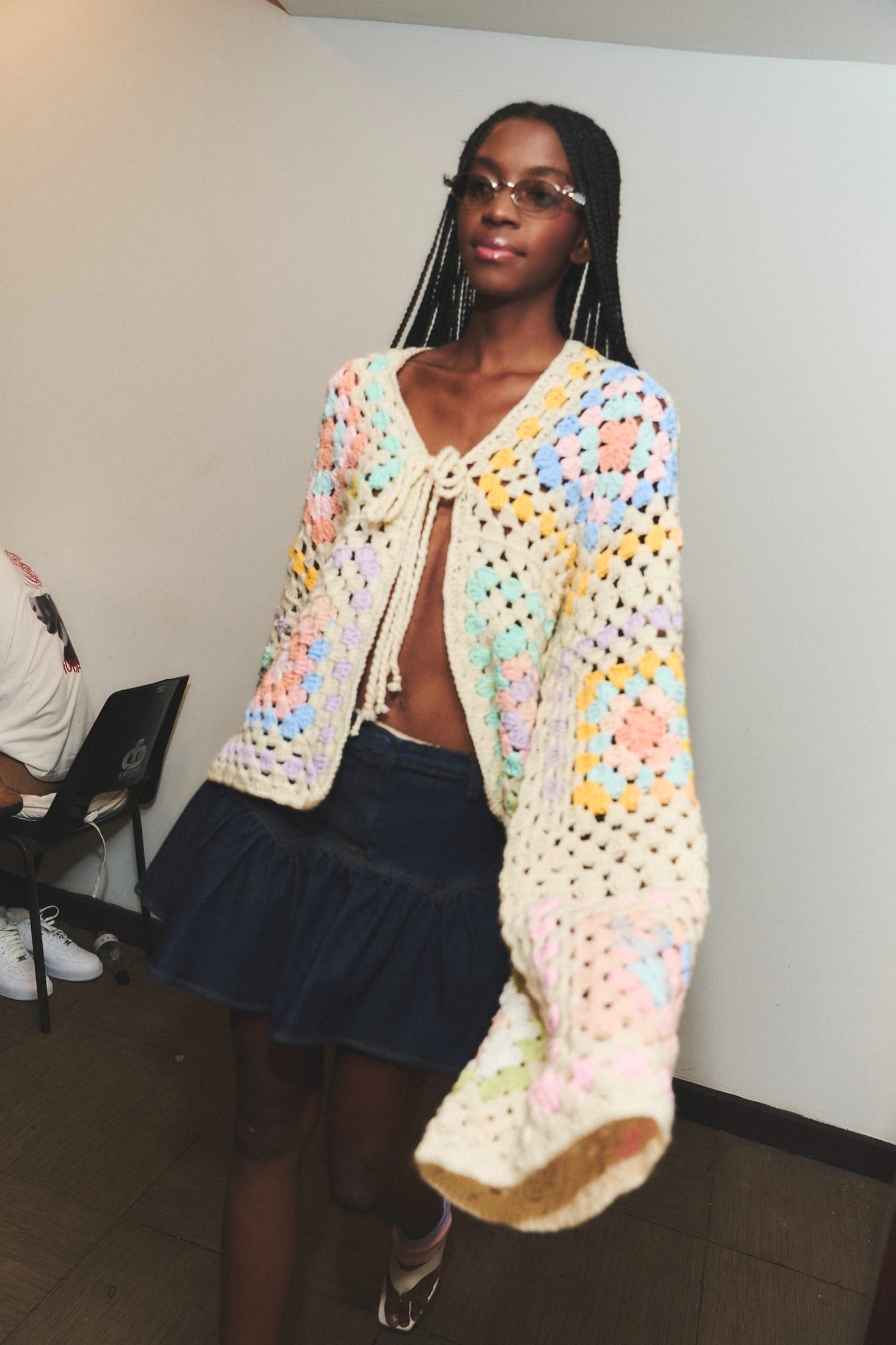 PATCH CARDIGAN - imagen 1