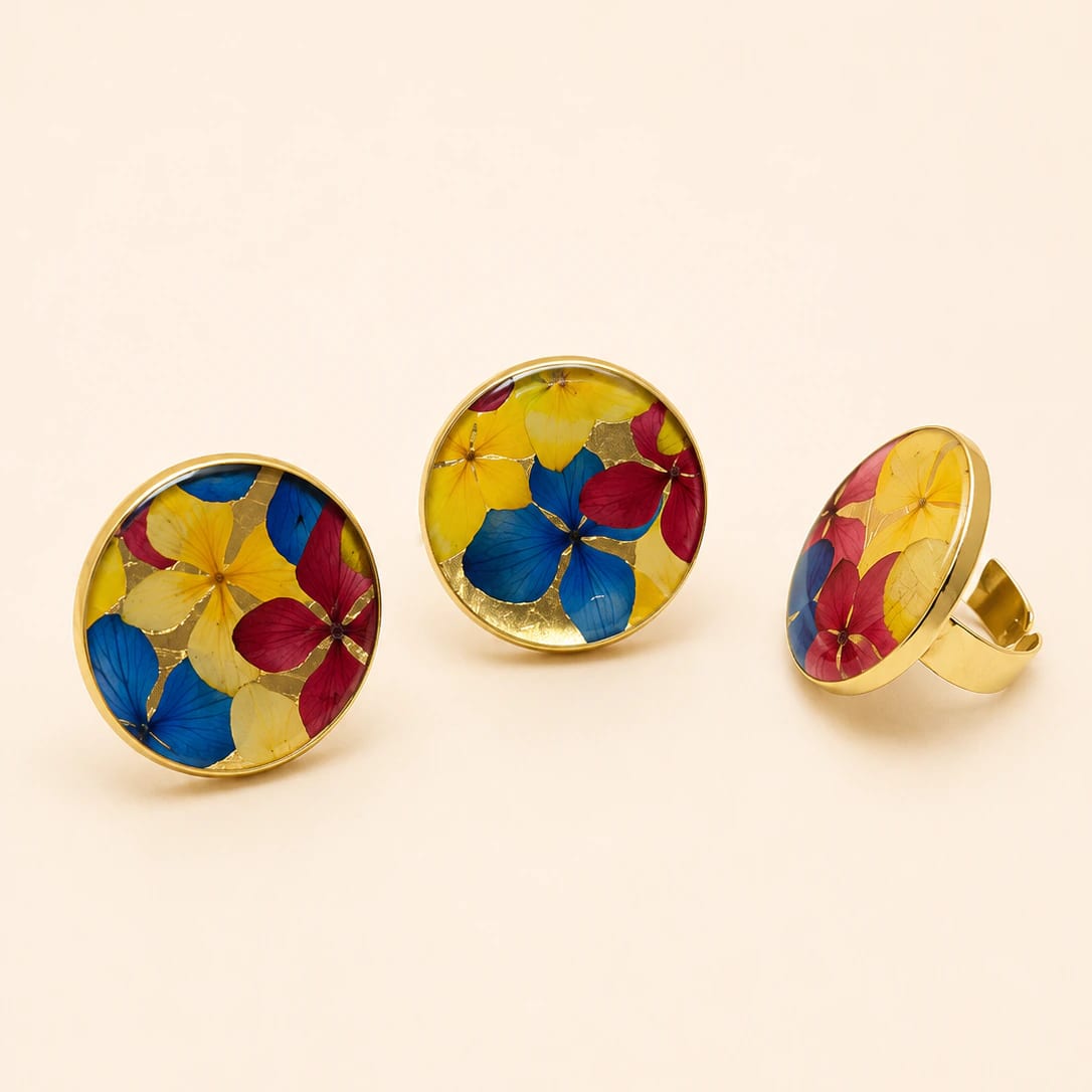 Anillo en resina - Grande - imagen 1