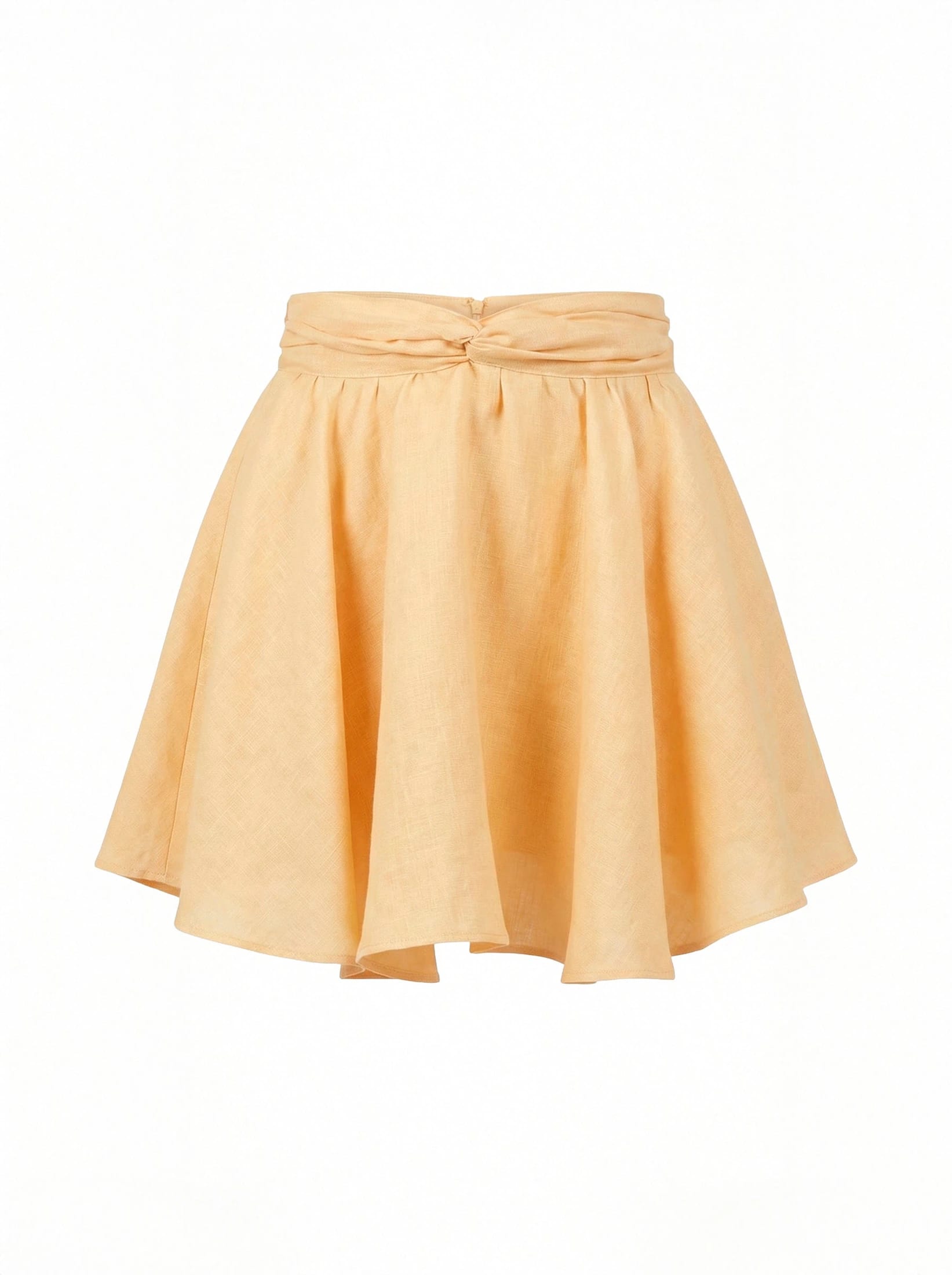 AMANDA SKIRT BUTTER YELLOW - imagen 1