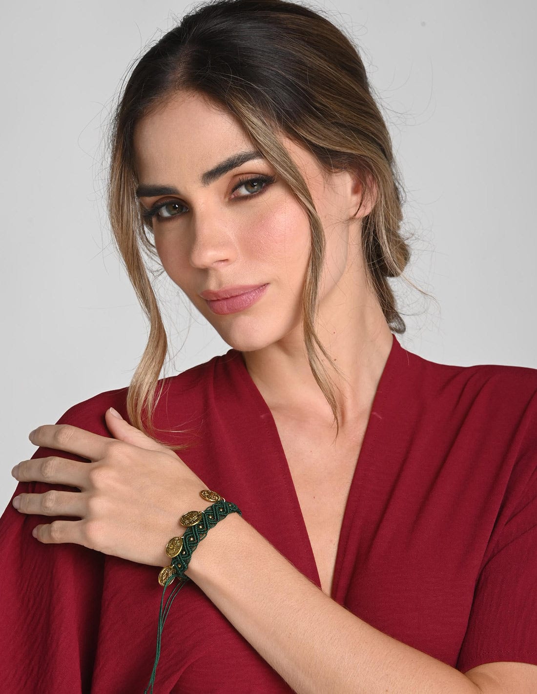 Brazalete Aluna Oil Green - imagen 1