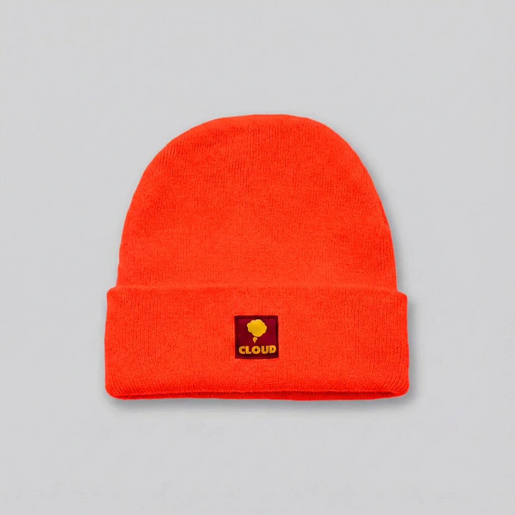 Beanie Clásico naranja neón - imagen 1