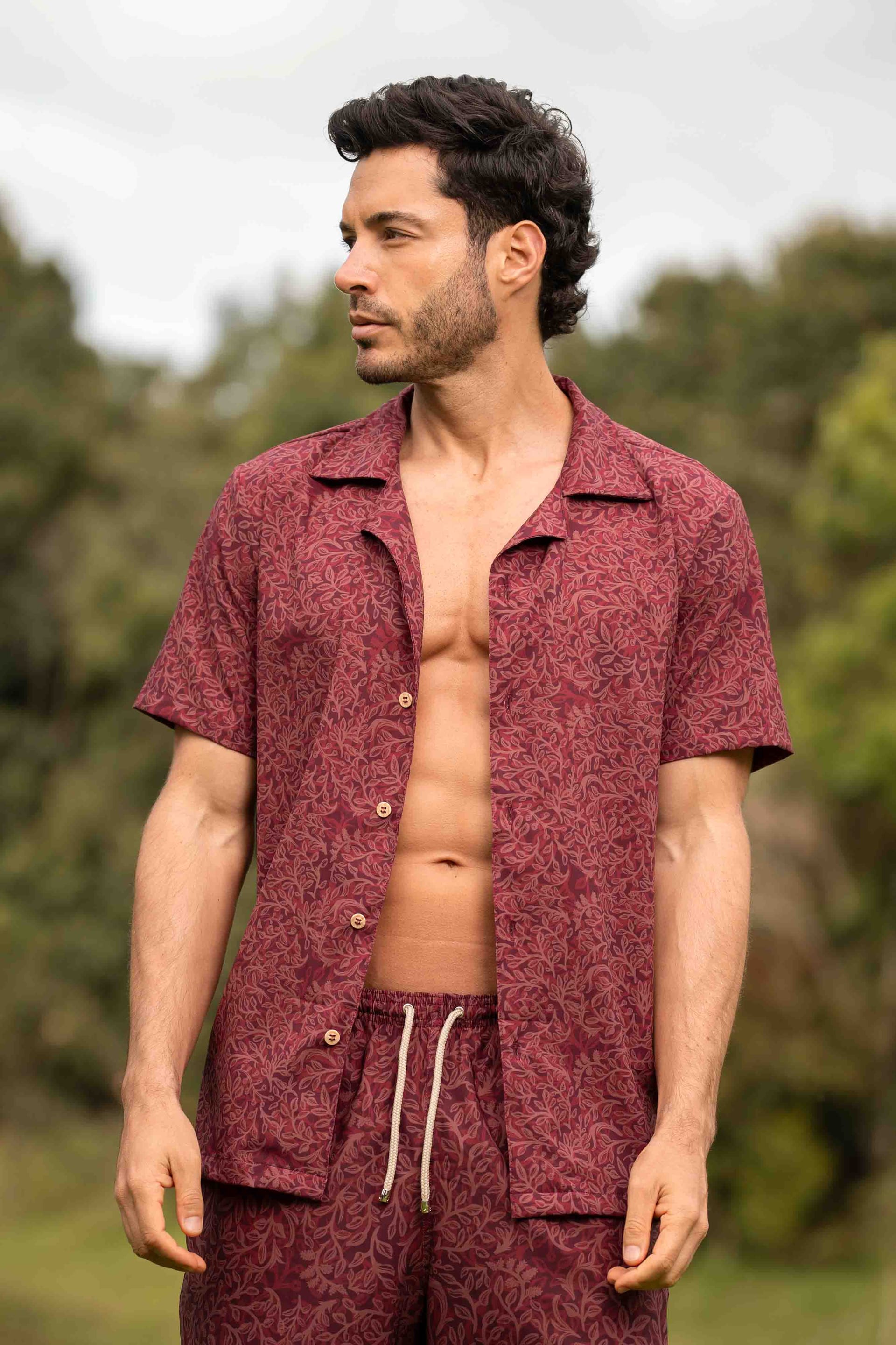 Camisa Playera Tropical - imagen 1