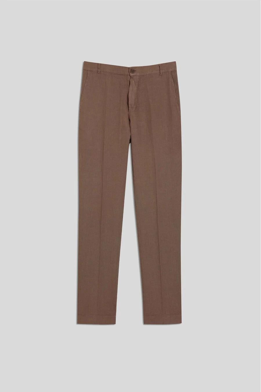 Men's linen pants leather donato - imagen 1