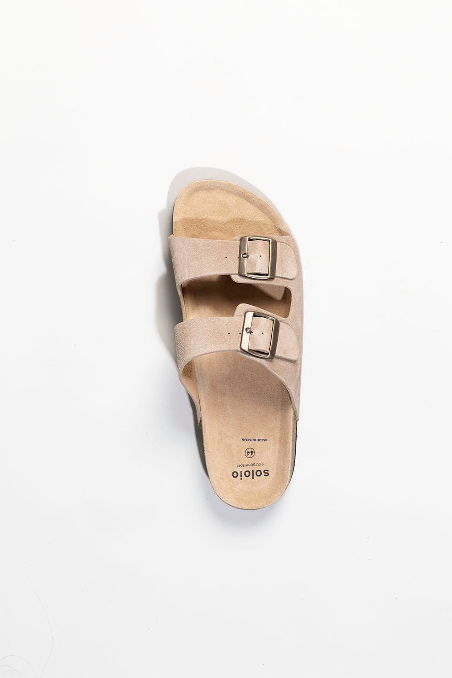 Men's buckle sandal taupe - imagen 3