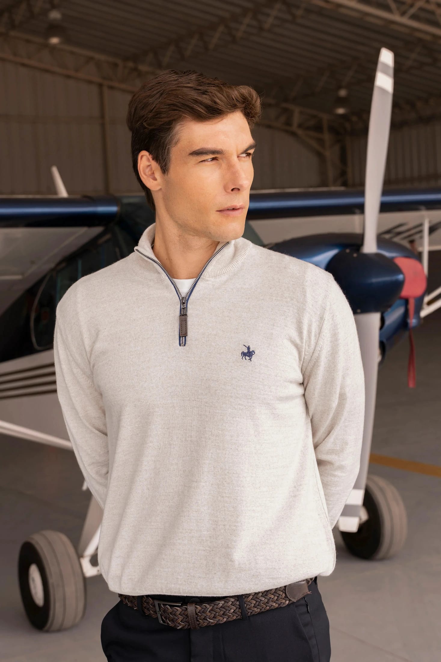 Suéter Halfzip Merino Arena - imagen 1