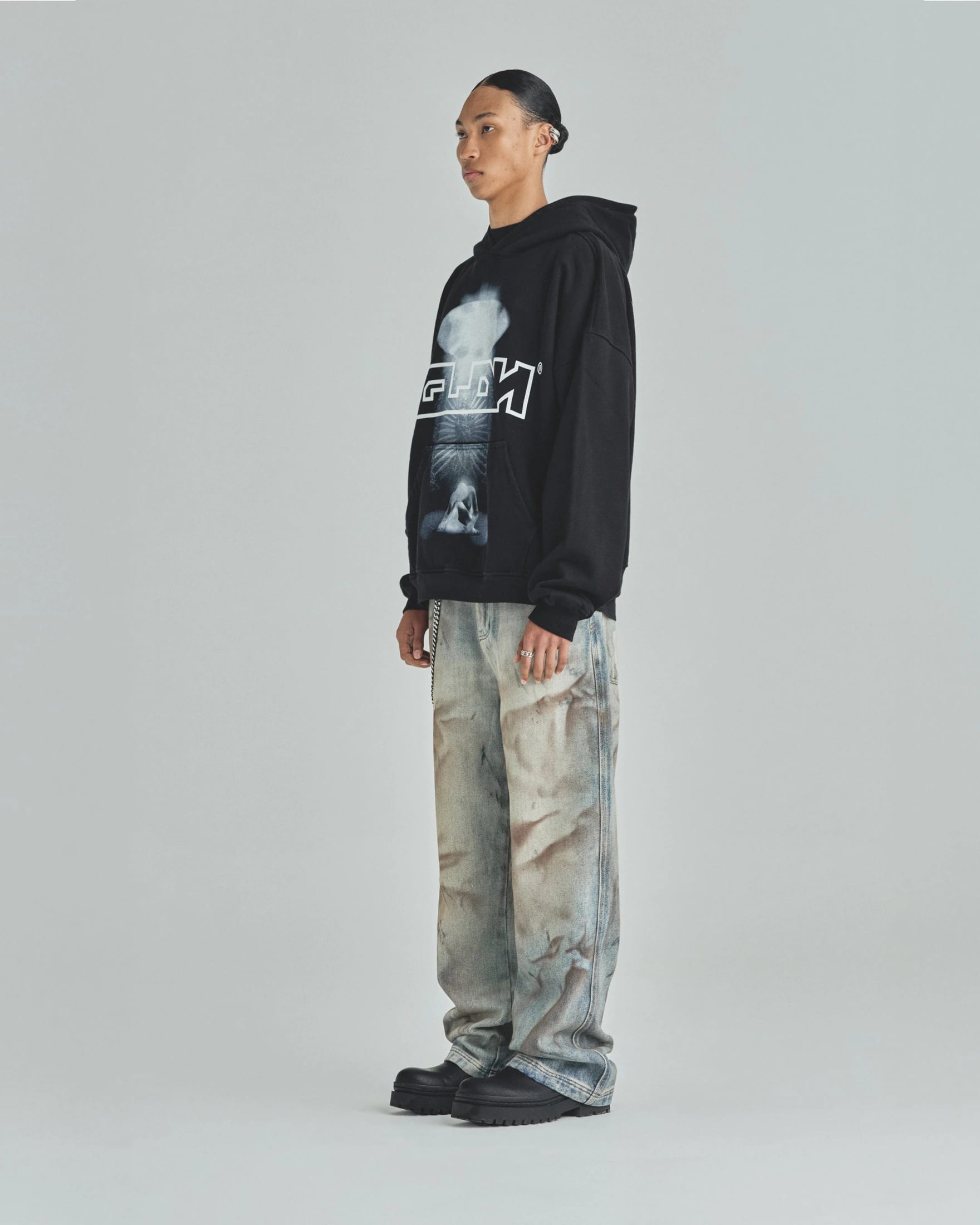 Capsule UNDRGLD Wide Jeans Dirty Blue - imagen 5
