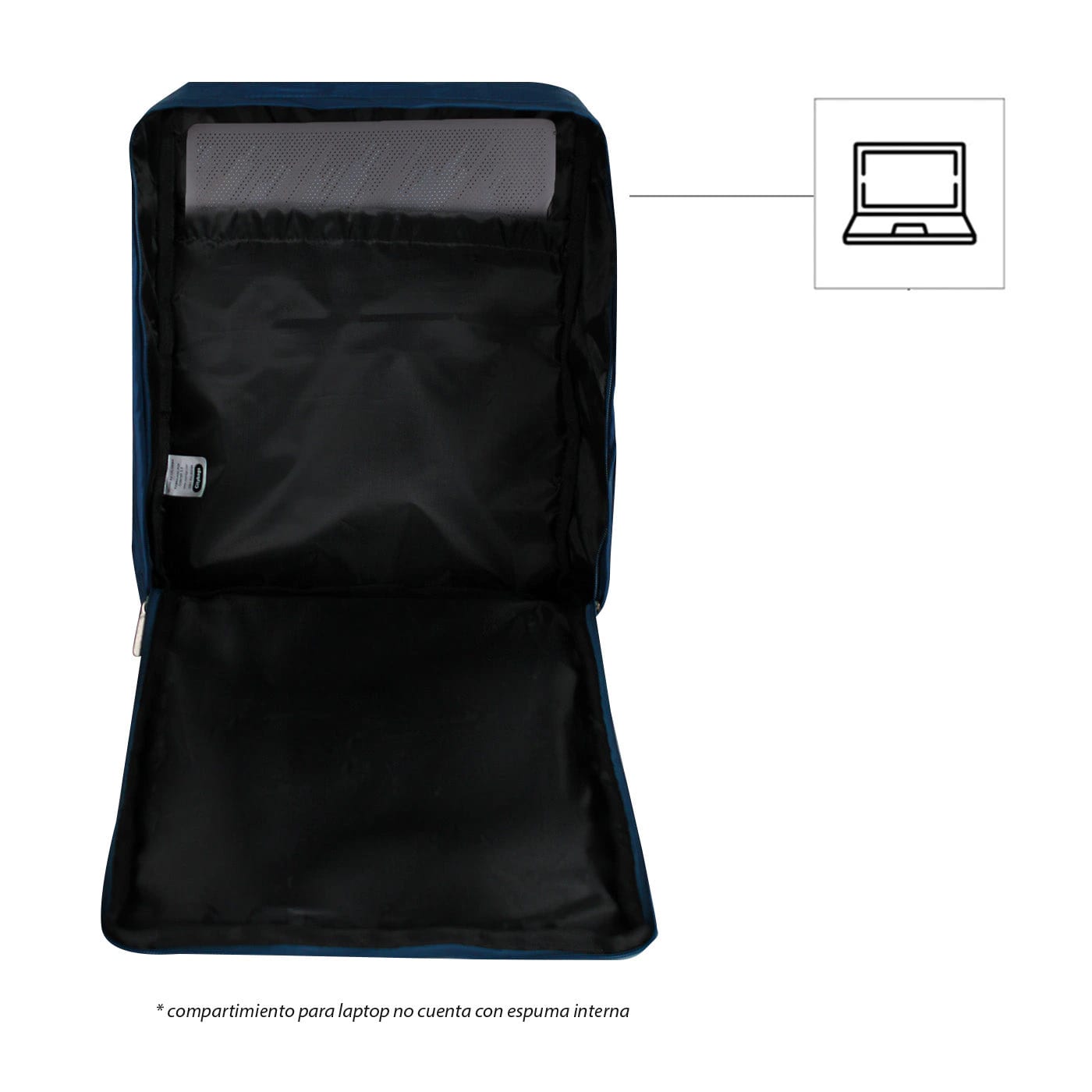 Morral Plegable Active Azul Oscuro - Ligero y Resistente - imagen 6