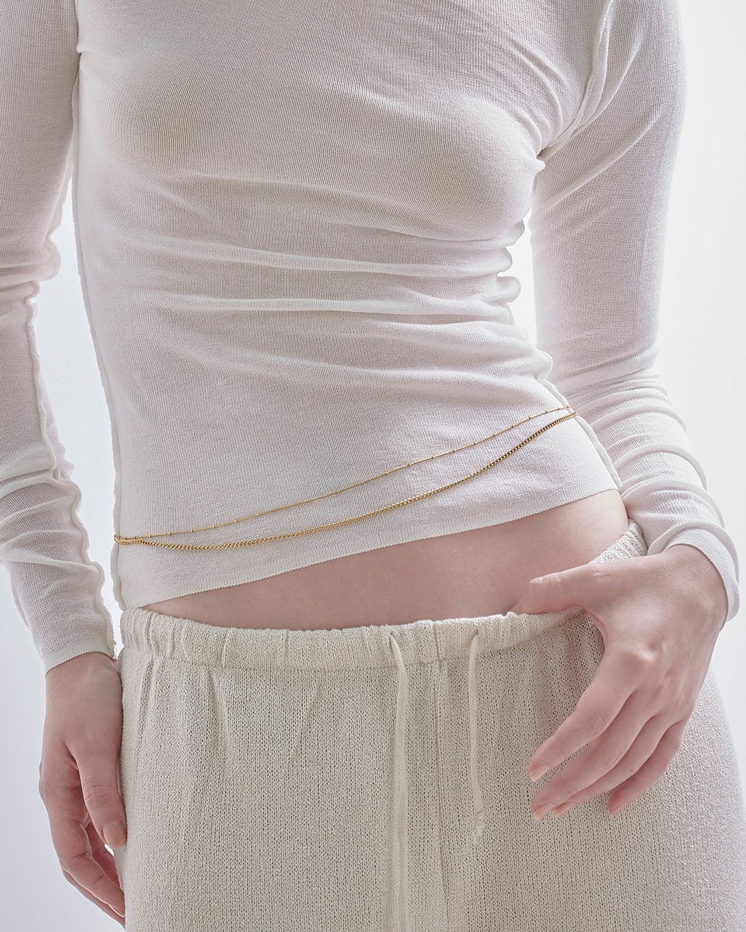 Bodychain Doble Oro - imagen 4