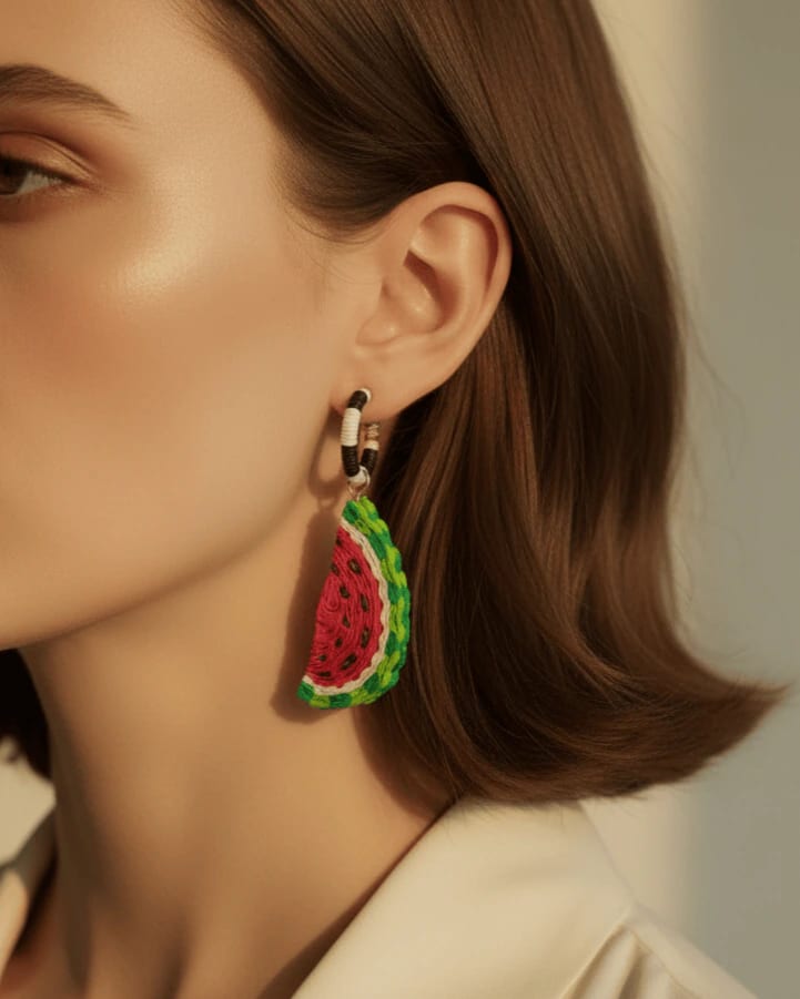 Clarte Hoops + Removable Charm - imagen 8