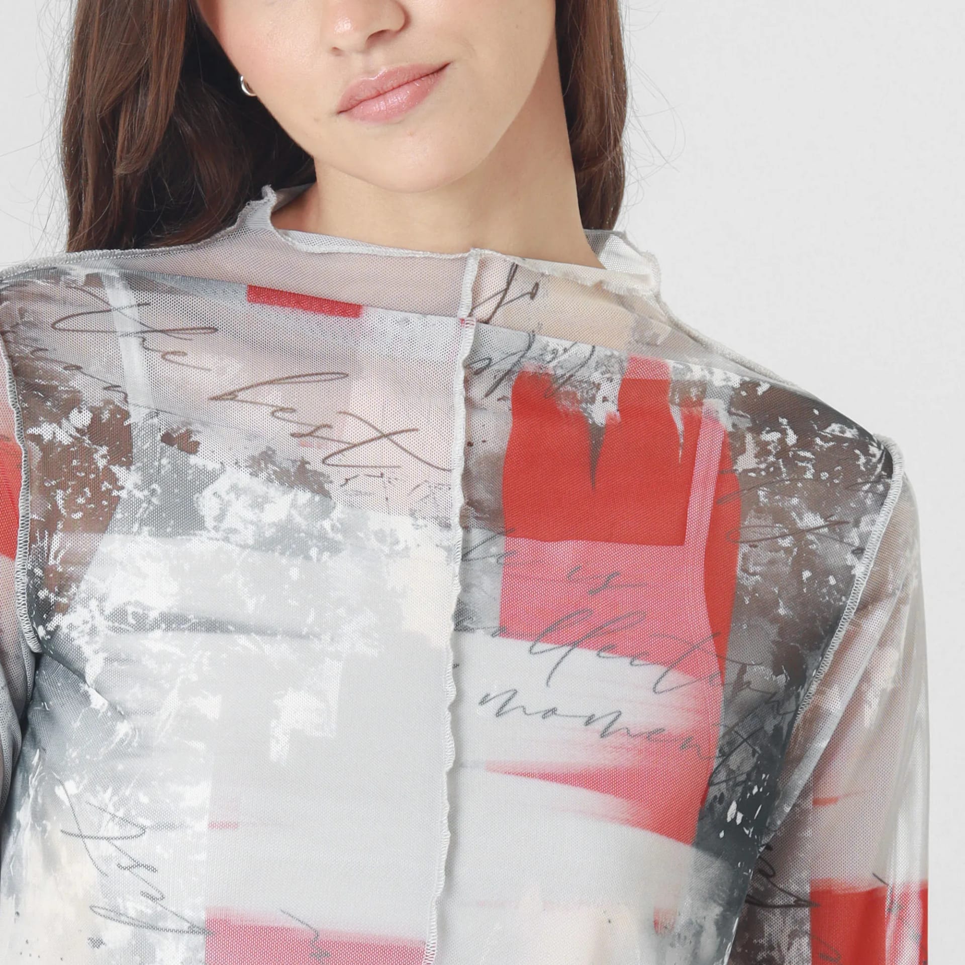 Camiseta Cuello Alto Manga Larga - imagen 3