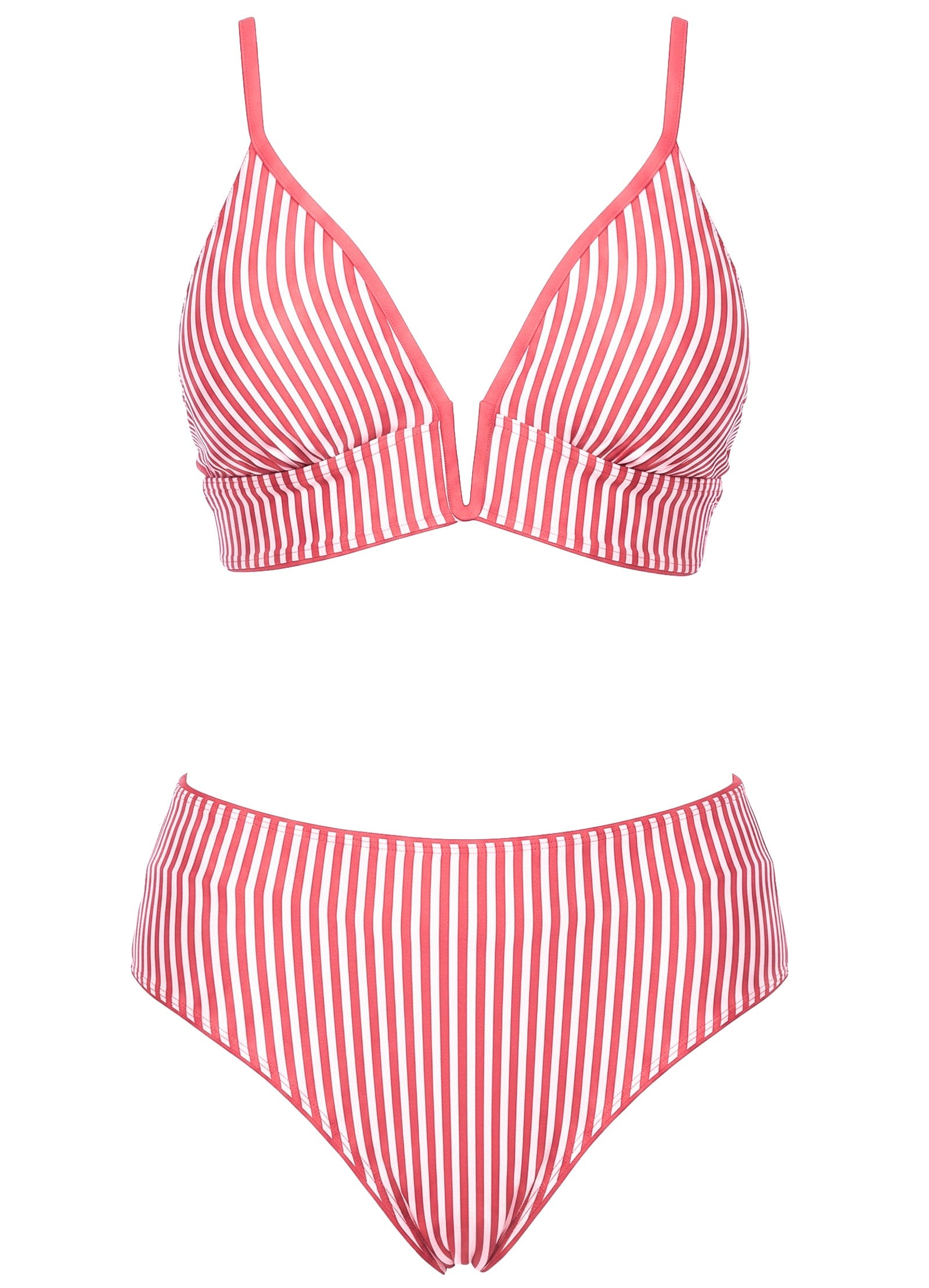 Maaji Radiant Pink Suzy Q High Rise Classic Bikini Bottom - imagen 6