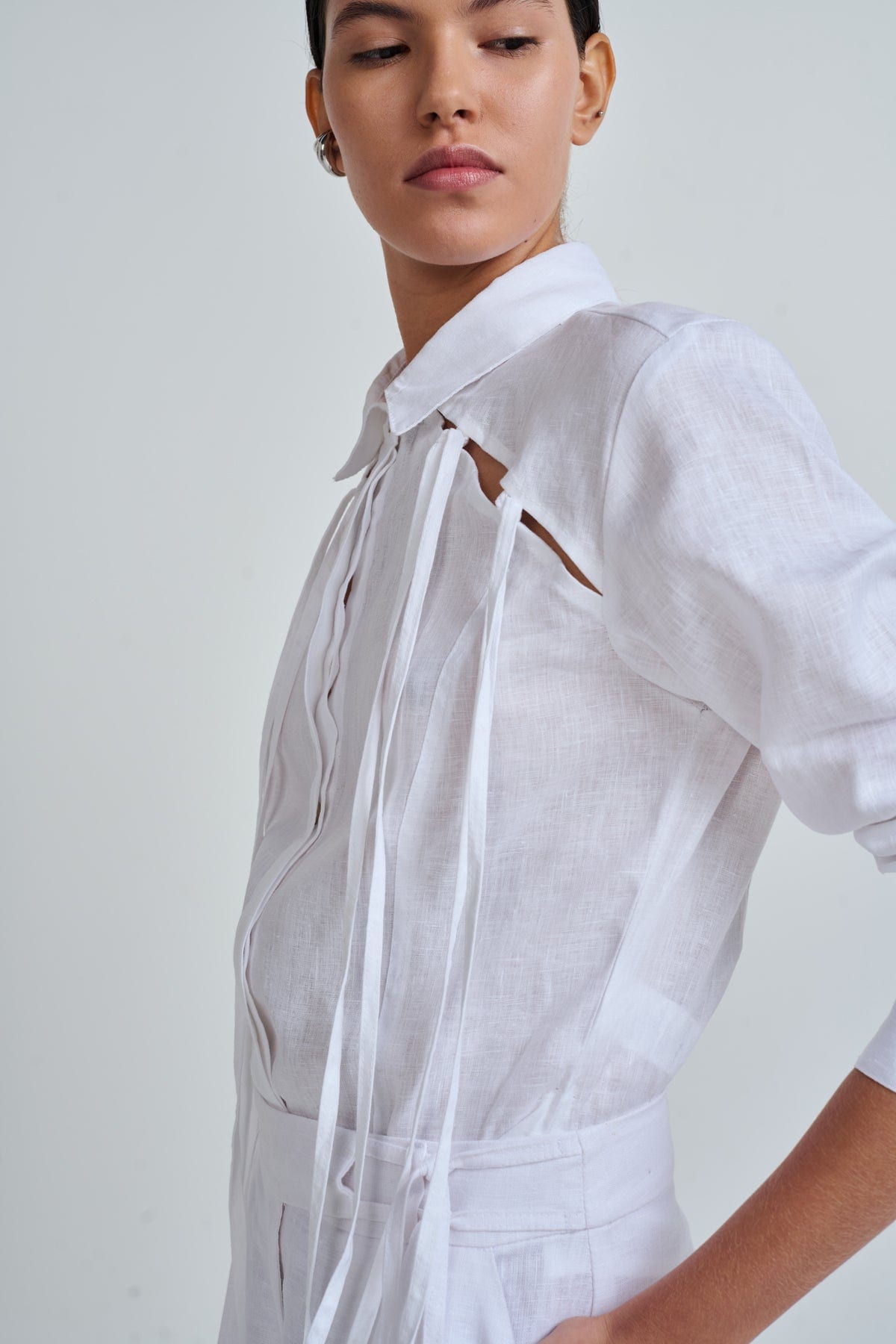 GABY SHIRT WHITE - imagen 4